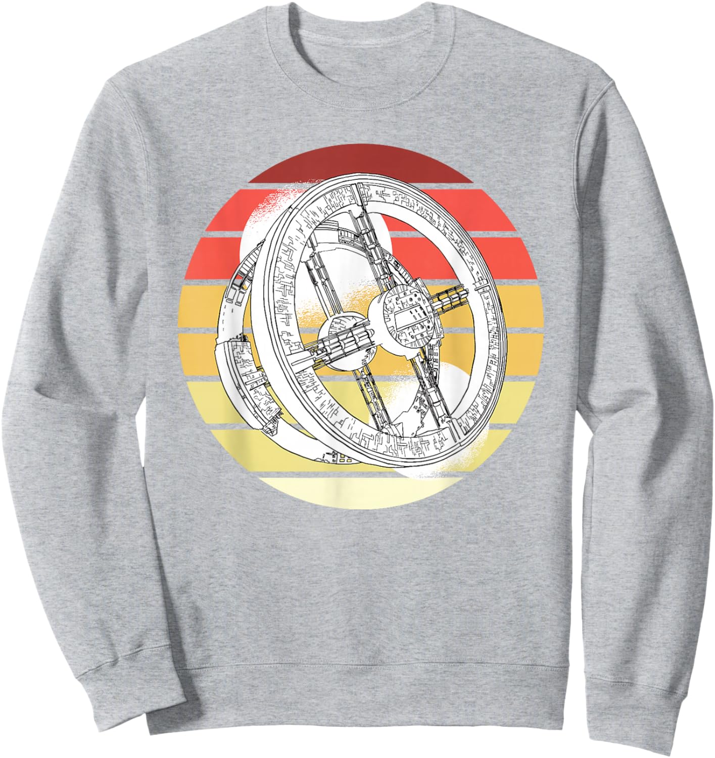 International Space Station aerospace engineer Sweatshirt - Sweatshirt | Ash