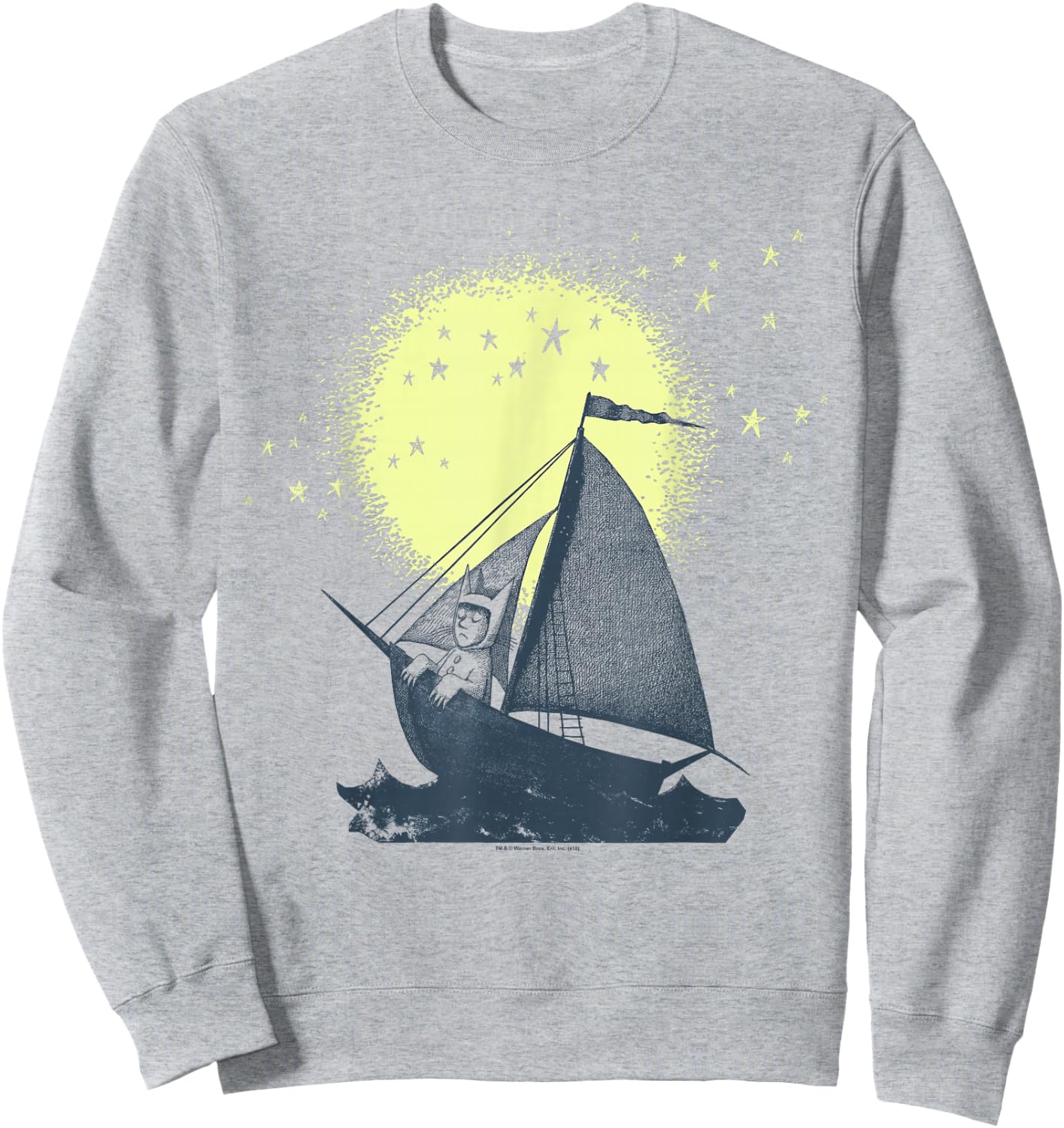 Where the Wild Things Are Sail Sweatshirt - Sweatshirt | Ash