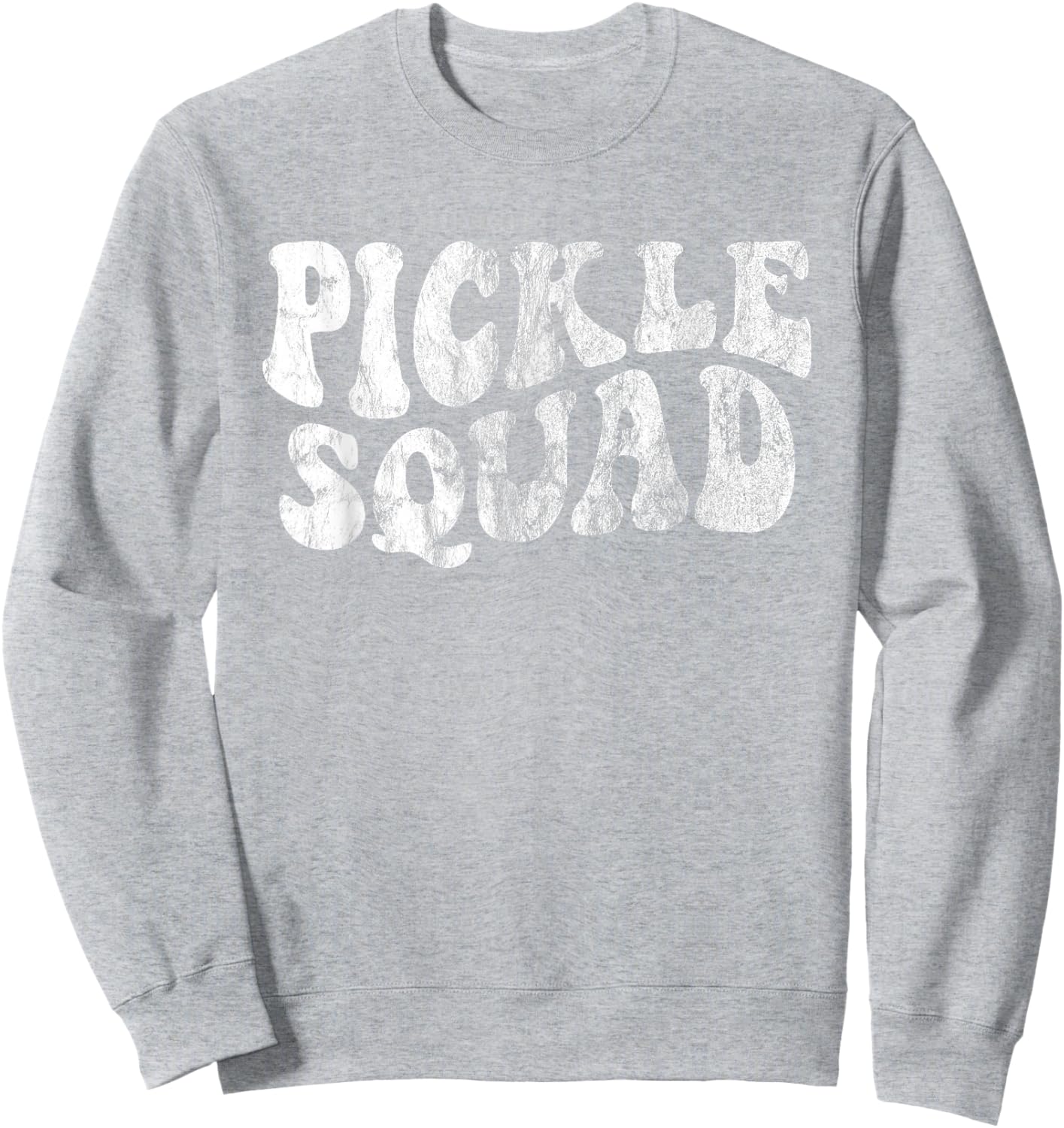 Pickle Squad Pickle Cucumber Vegan Design Men Kids Sweatshirt - Sweatshirt | Ash