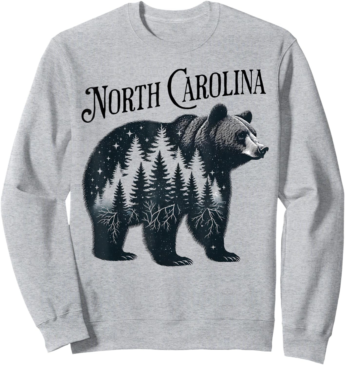 North Carolina Sweatshirt - Sweatshirt | Ash