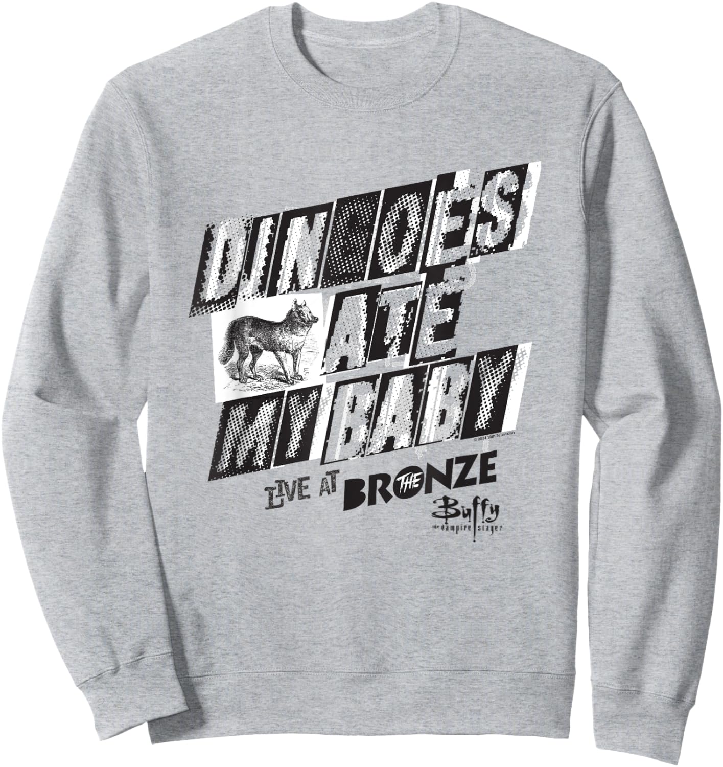 Buffy The Vampire Slayer Dingoes Ate My Baby Vintage Sweatshirt - Sweatshirt | Ash