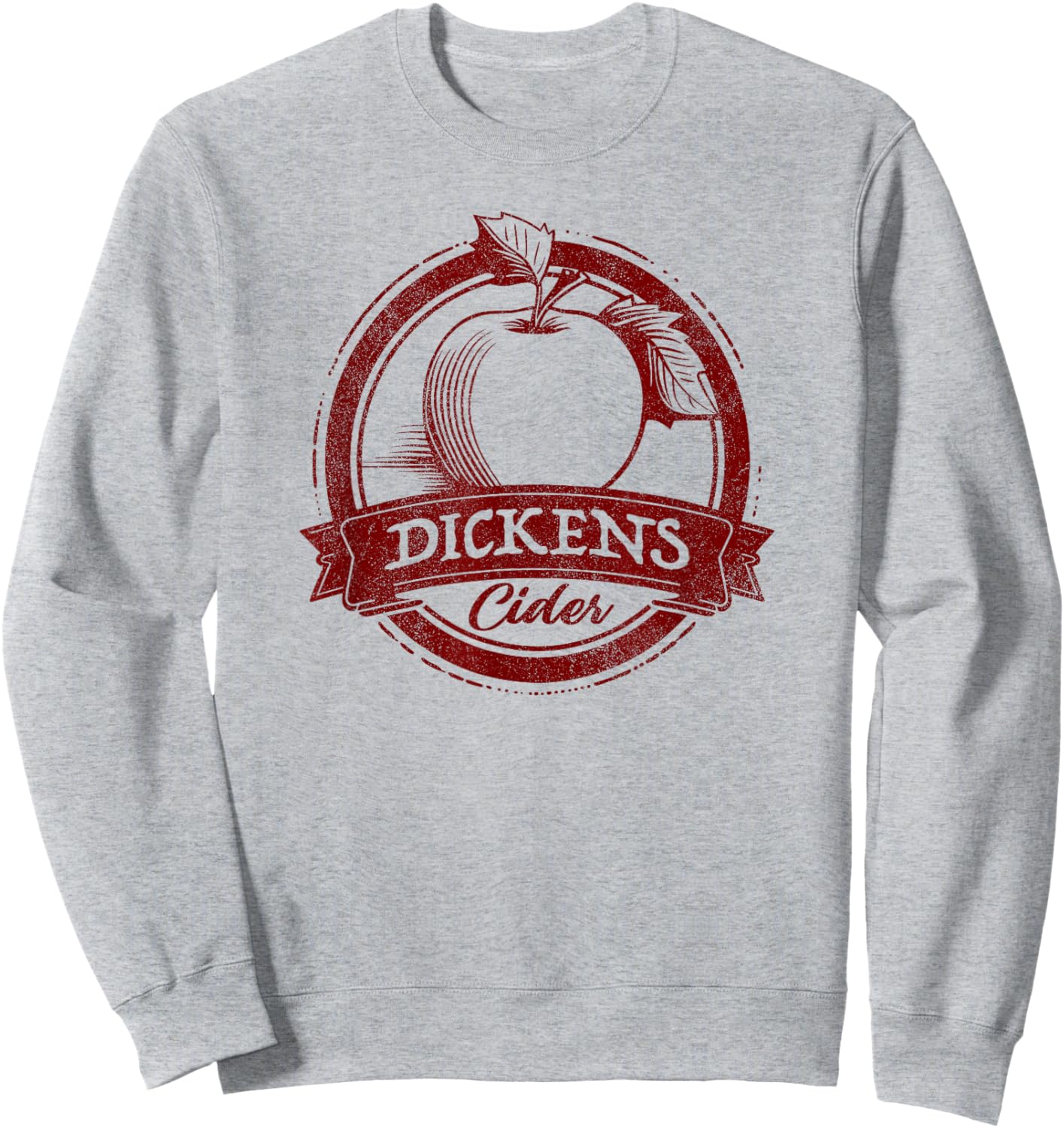 Drinking Humor Funny Dickens Cider Sweatshirt - Sweatshirt | Ash