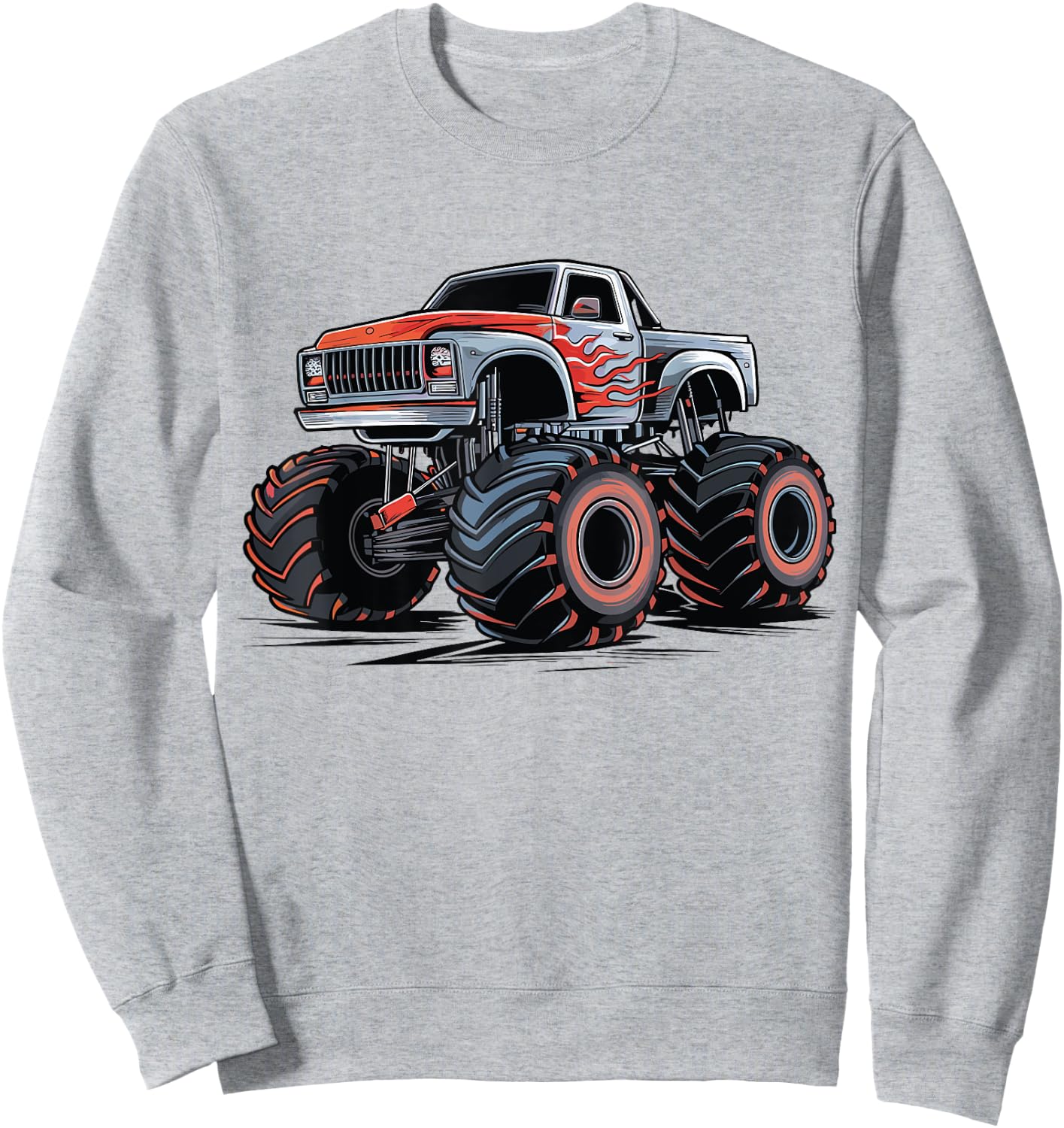 Monster Truck for toddlers Youth & Adults Sweatshirt - Sweatshirt | Ash
