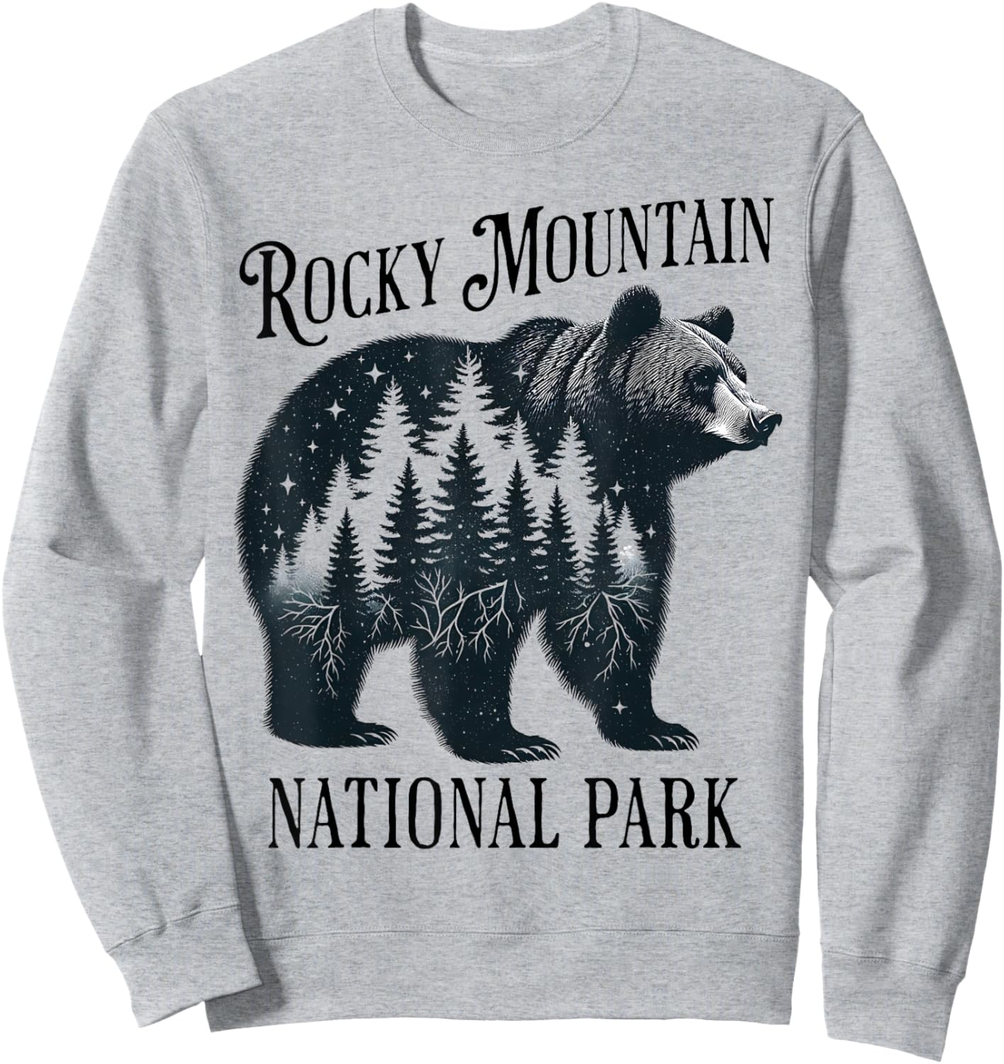 Rocky Mountain National Park Sweatshirt - Sweatshirt | Ash