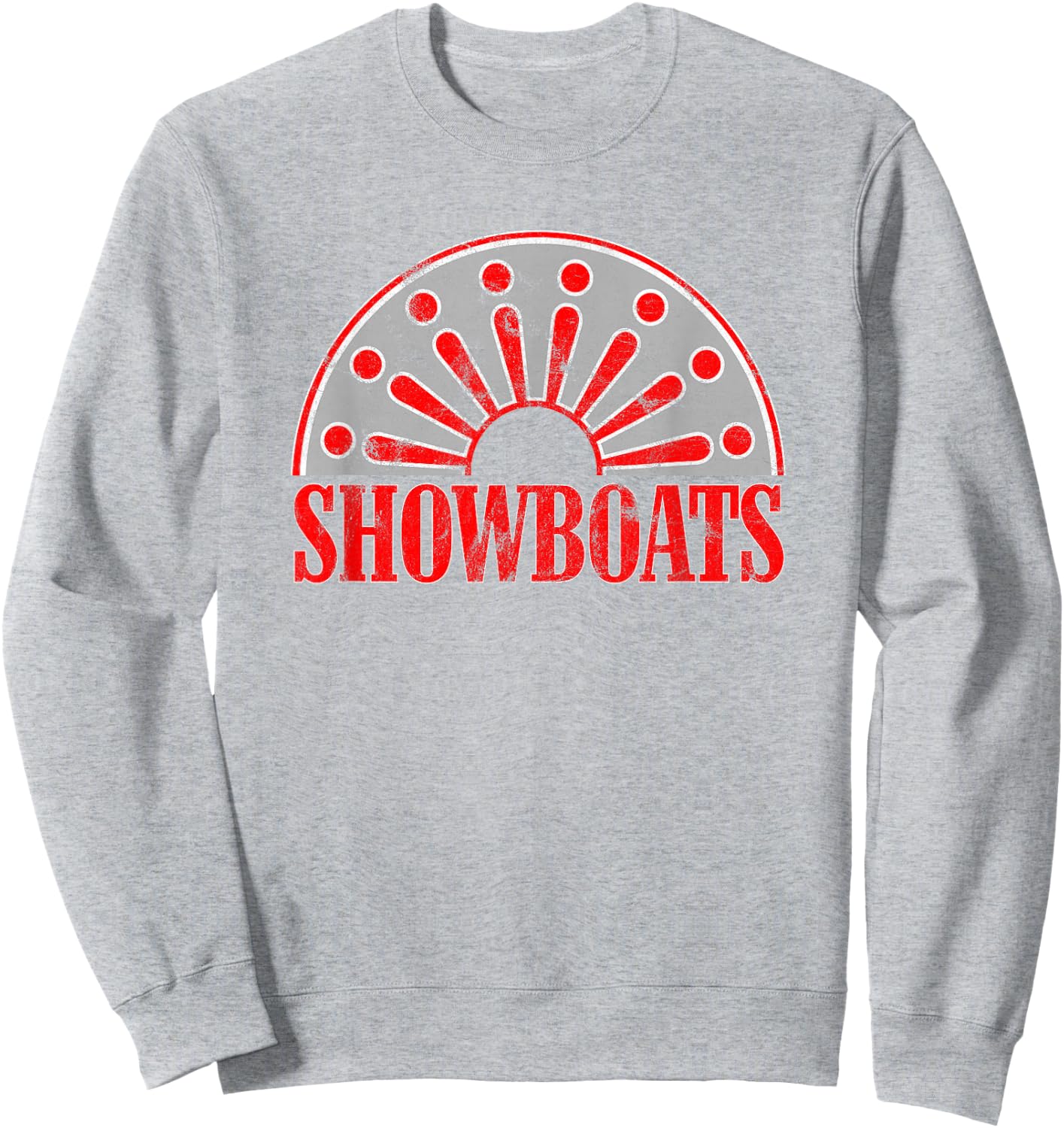 Memphis Showboats USFL Throwback Vintage Sweatshirt - Sweatshirt | Ash