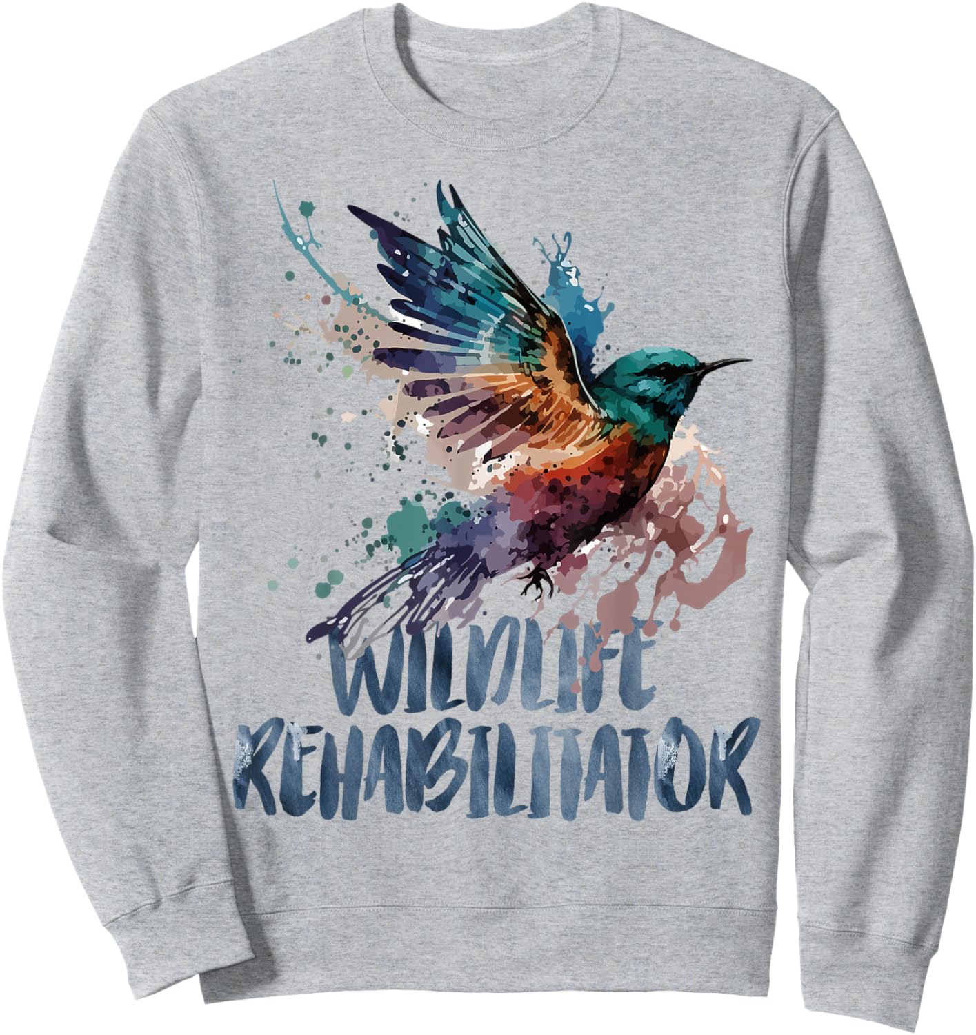 Wildlife Day Save Birds Protection Wildlife Rehabilitator Sweatshirt - Sweatshirt | Ash