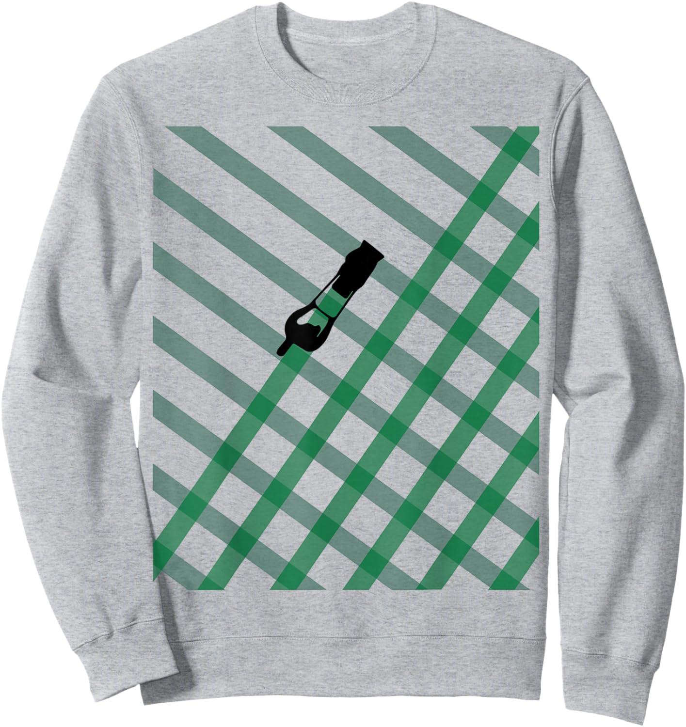 Lawn Striping Lawn Mowing Funny Dad Lawn Mower Sweatshirt - Sweatshirt | Ash