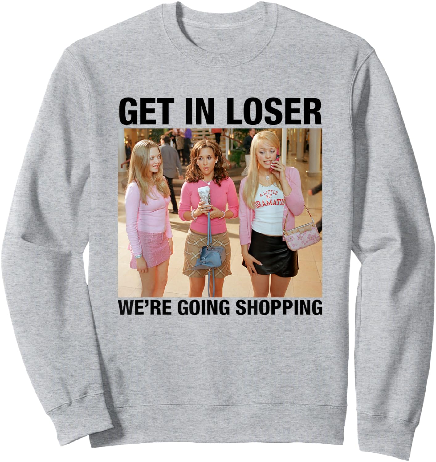 Mean Girls Get in Loser Plastics Group Photo Y2K Movie Sweatshirt - Sweatshirt | Ash