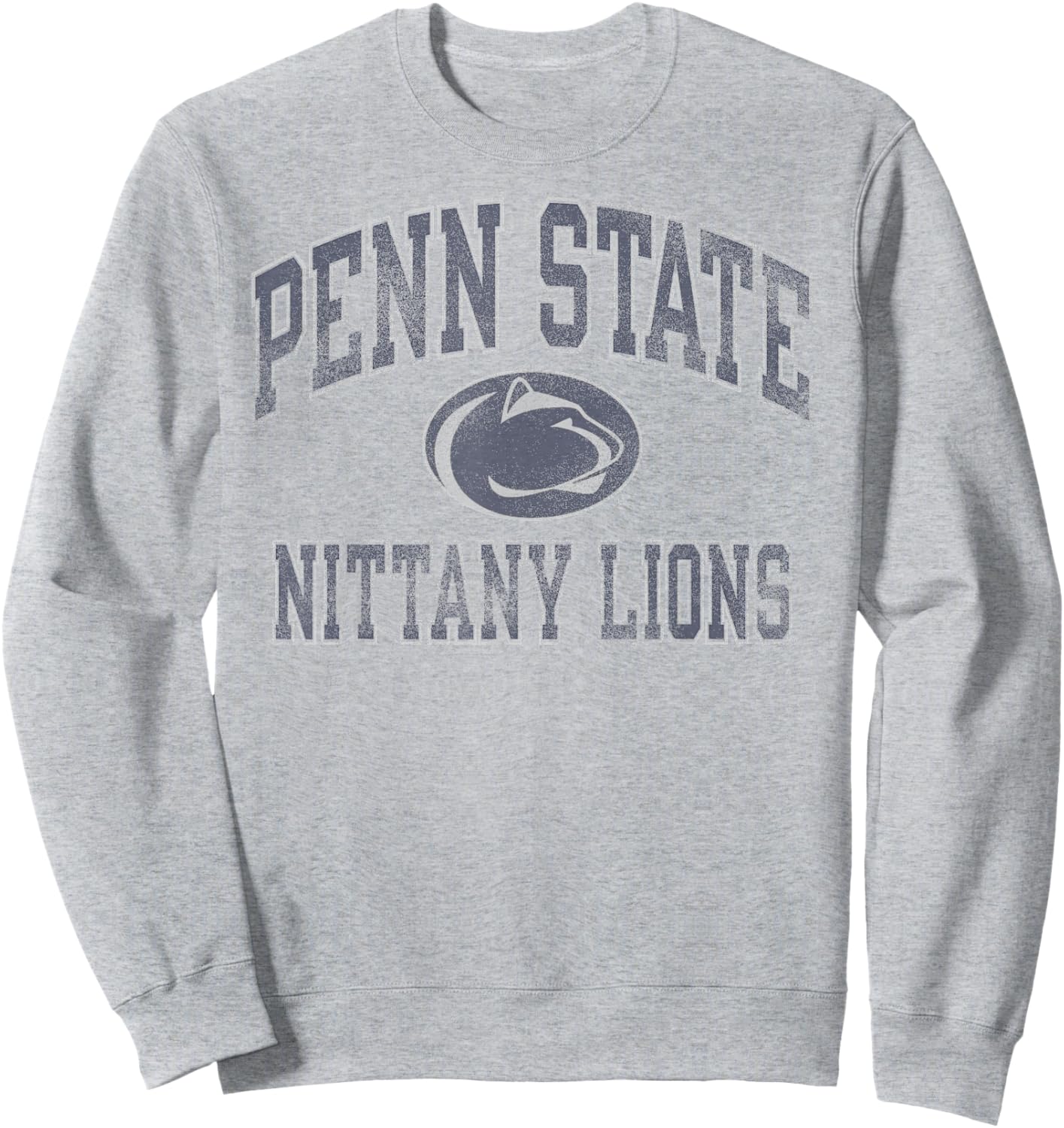 Penn State Nittany Lions Vintage Worn Gray Sweatshirt - Sweatshirt | Ash
