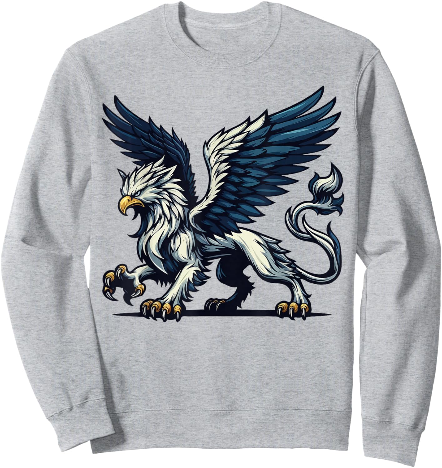 Retro Vintage Griffin Funny Griffin Lovers Legendary Griffin Sweatshirt - Sweatshirt | Ash