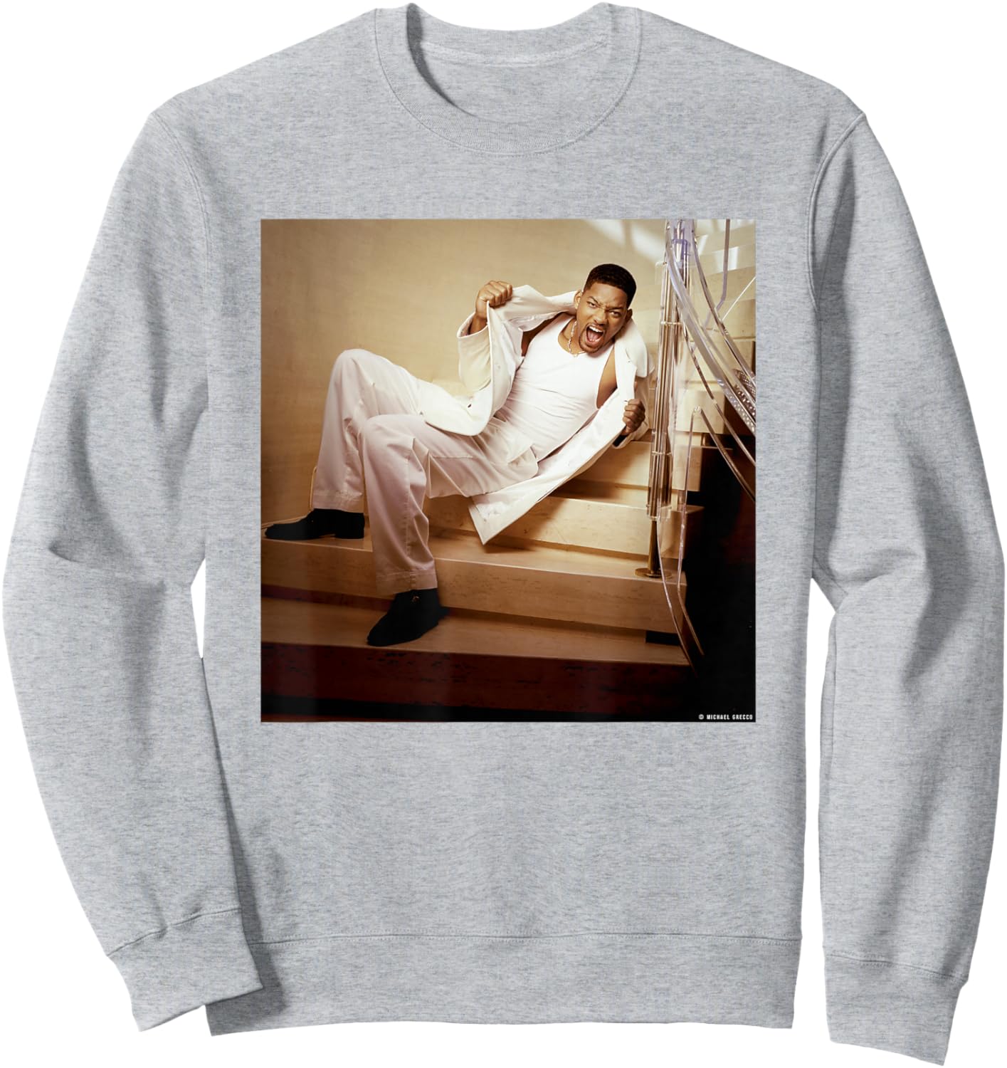 Will Smith Men in Black Bad Boys Rapper by Michael Grecco Sweatshirt - Sweatshirt | Ash