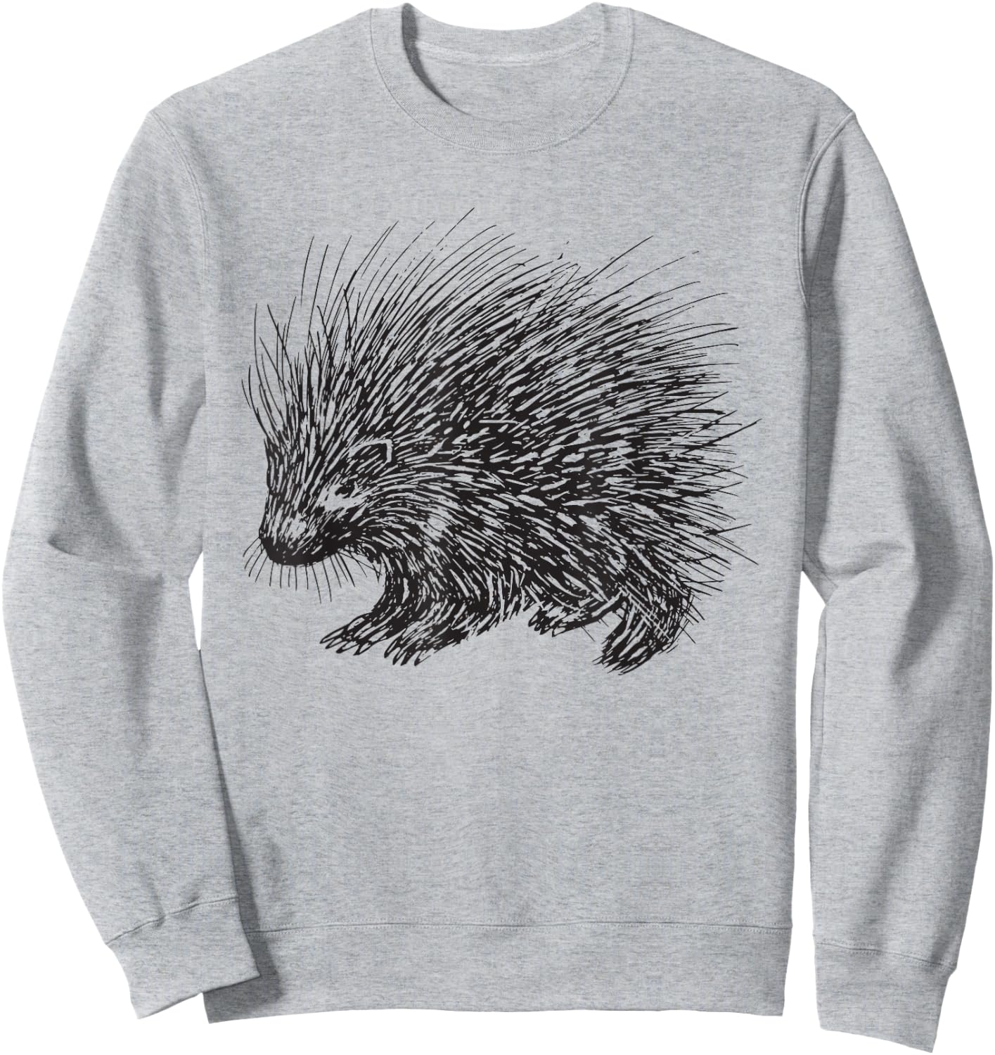 Porcupine Sweatshirt - Sweatshirt | Ash
