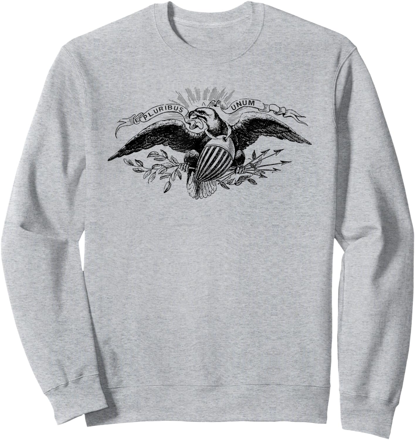 Vintage American Eagle "E Pluribus Unum" Sweatshirt - Sweatshirt | Ash