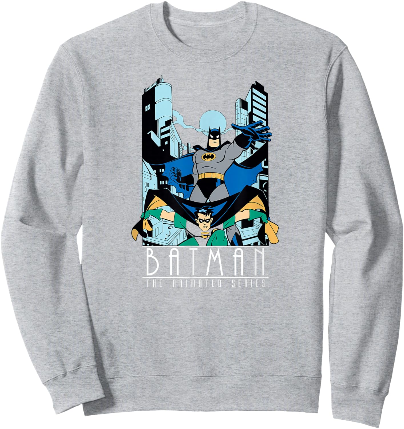 Batman: The Animated Series Batman and Robin Sweatshirt - Sweatshirt | Ash