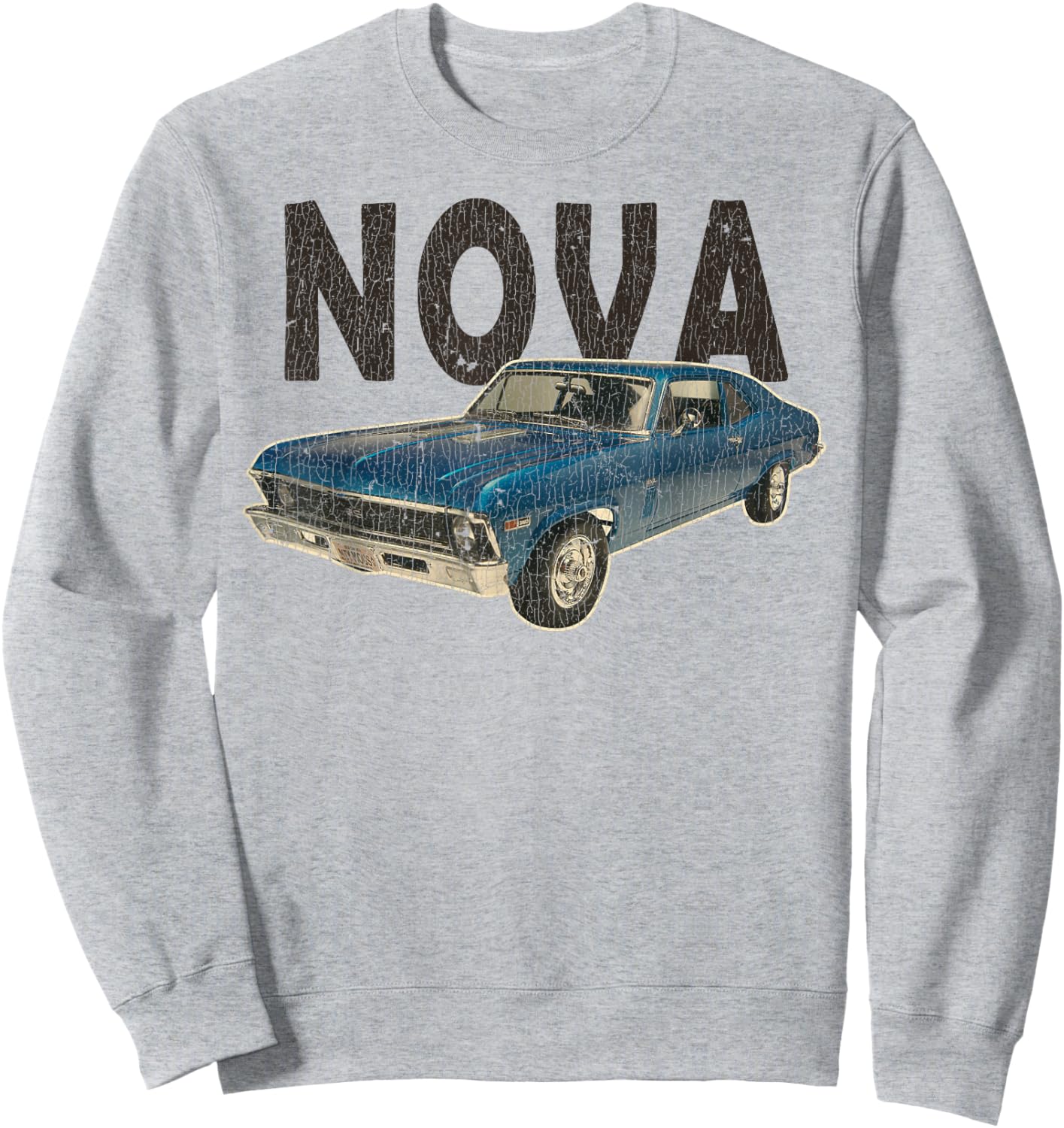 Vintage Blue Nova 1969 Sweatshirt - Sweatshirt | Ash