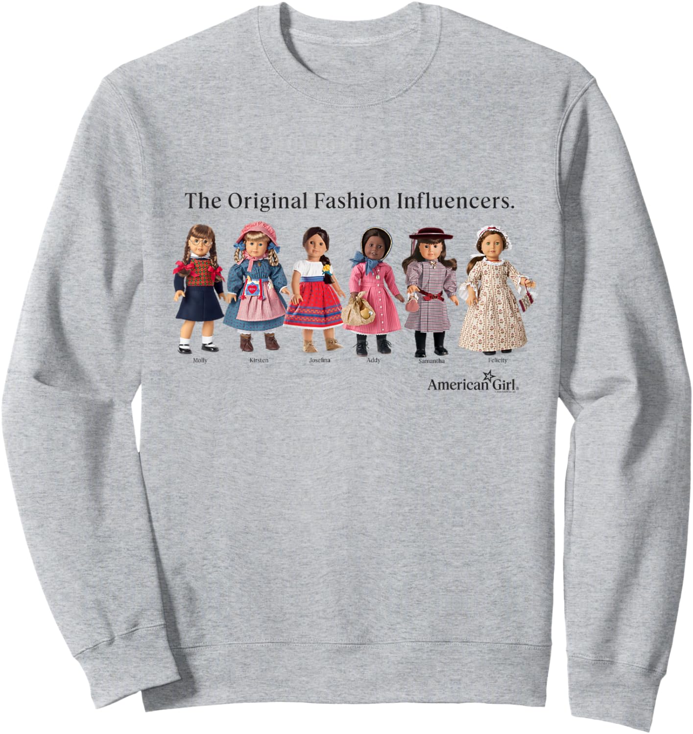 American Girl - The Original Fashion Influencers Sweatshirt - Sweatshirt | Ash
