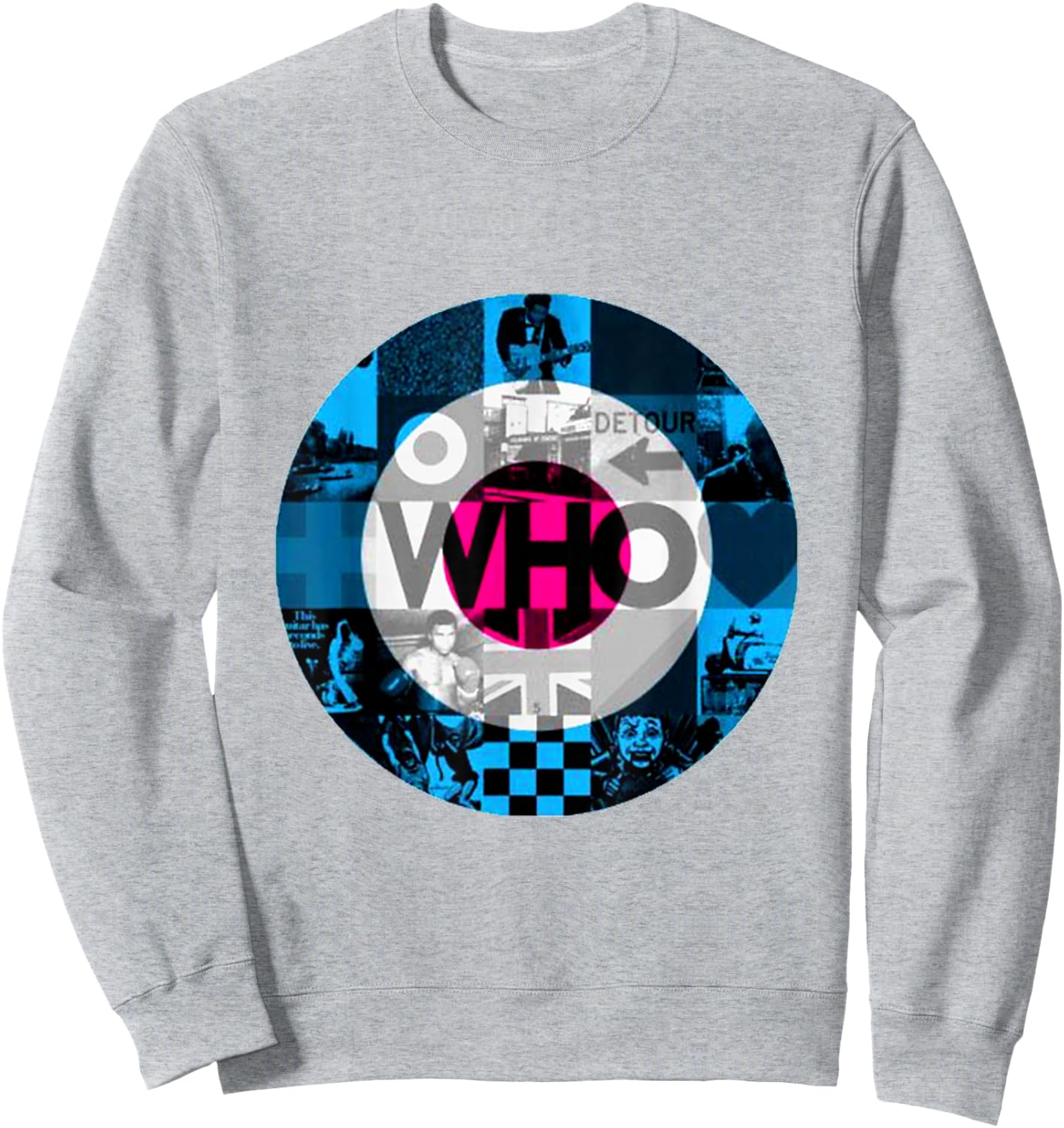 The Who Official 2019 Who Album Cover Target Sweatshirt - Sweatshirt | Ash