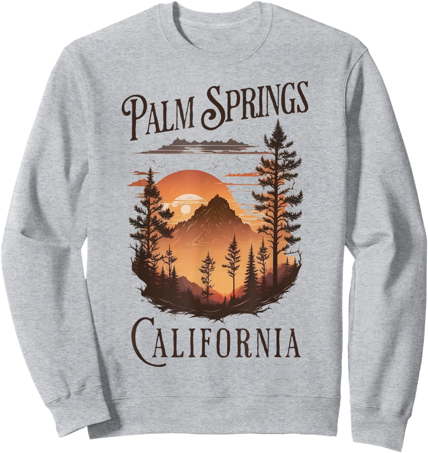 Palm Springs Sweatshirt - Sweatshirt | Ash