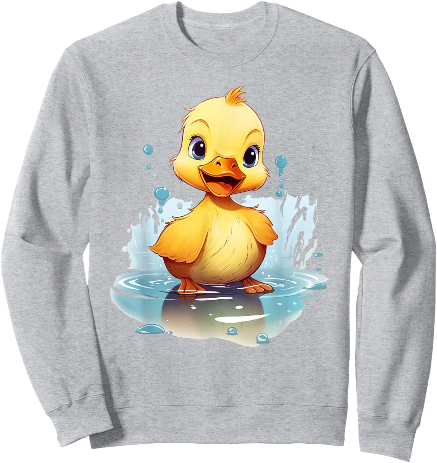 Cute duckling funny duckling lover baby Duck Sweatshirt - Sweatshirt | Ash