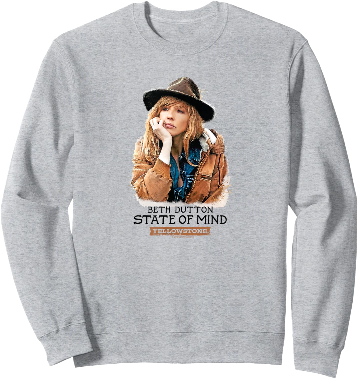 Yellowstone - Beth Dutton State of Mind Sweatshirt - Sweatshirt | Ash