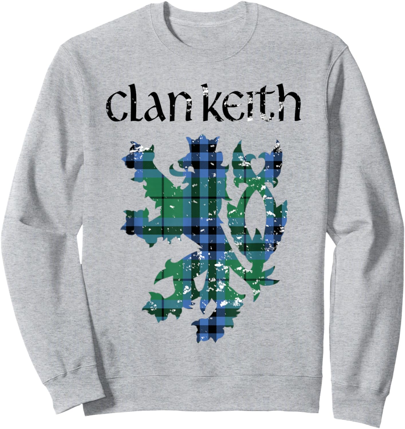 Clan Keith Tartan Scottish Family Name Scotland Pride Sweatshirt - Sweatshirt | Ash