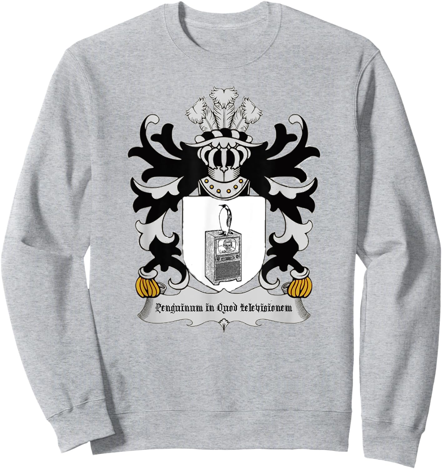 Penguin on the Television Sweatshirt - Sweatshirt | Ash