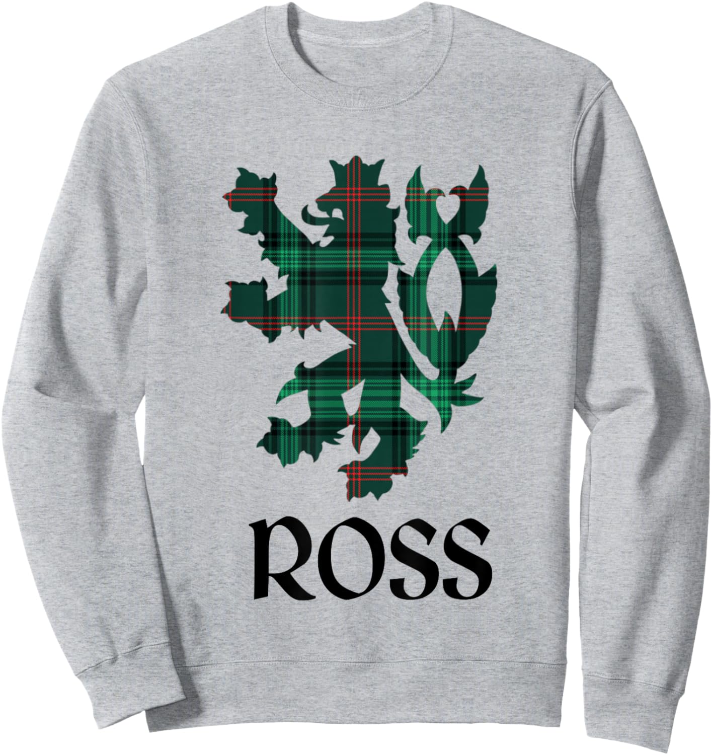 Clan Ross Tartan Scottish Family Name Scotland Pride Sweatshirt - Sweatshirt | Ash