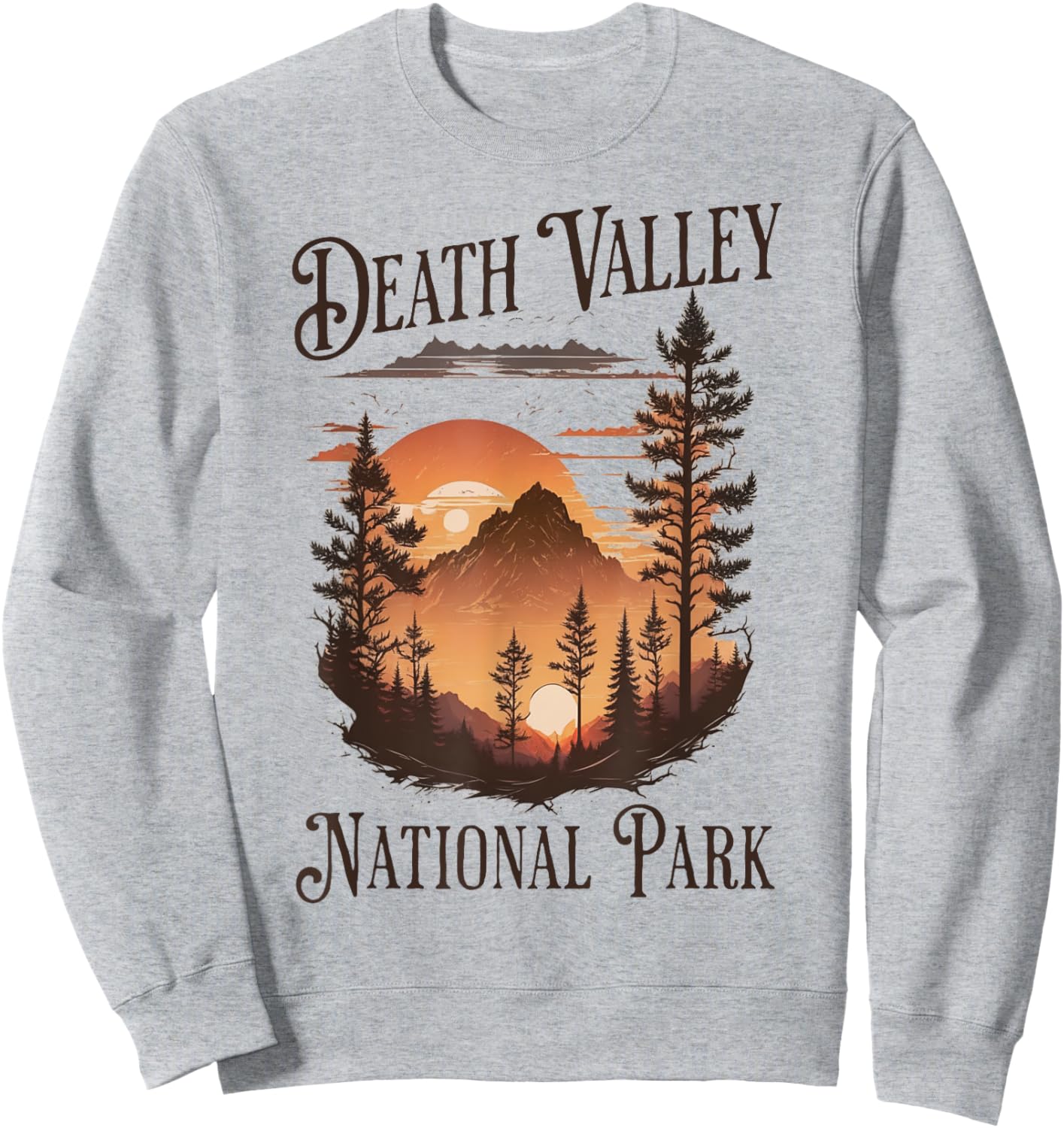 Death Valley National Park Sweatshirt - Sweatshirt | Ash