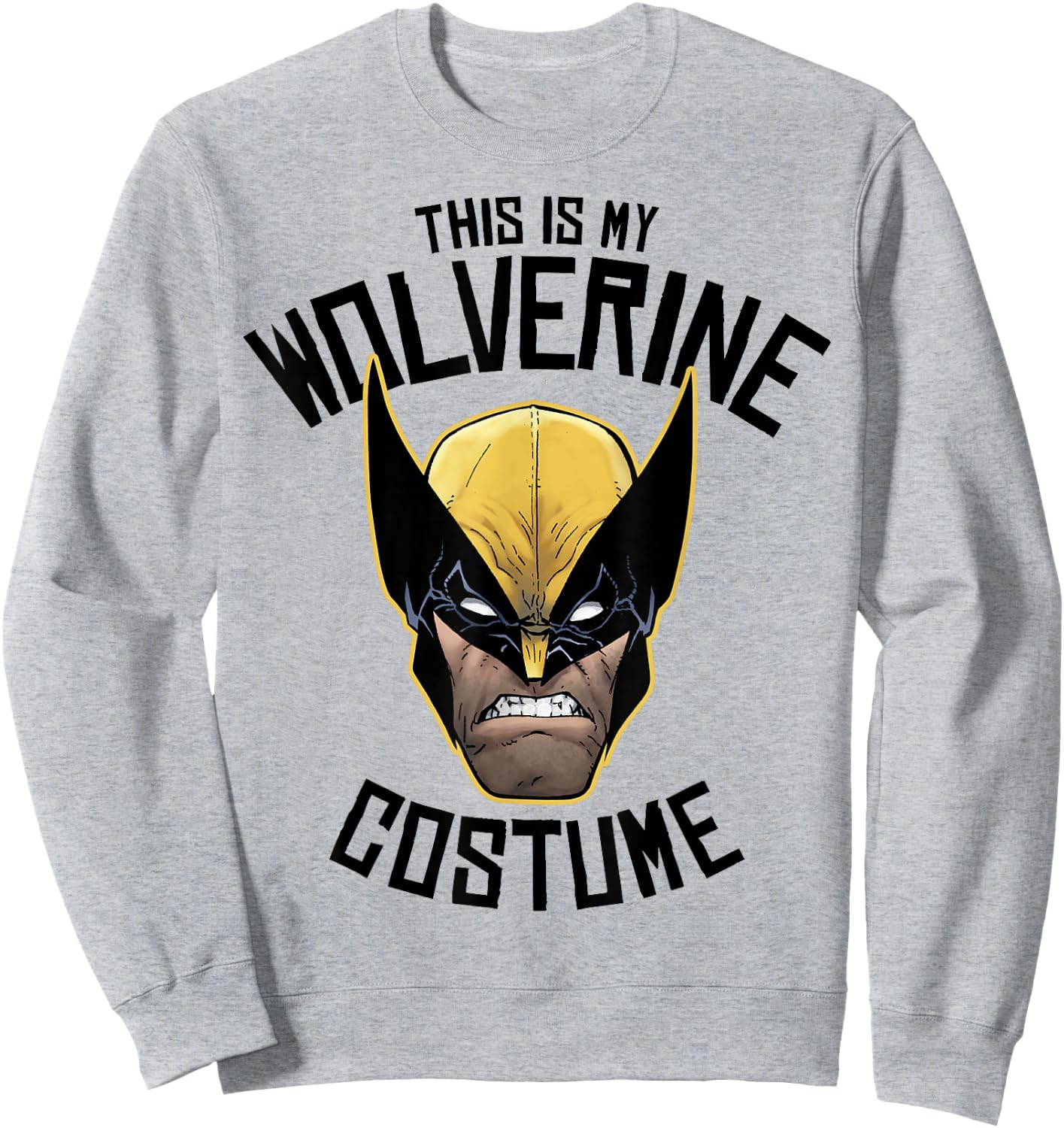 Marvel This is My Wolverine Costume Halloween Sweatshirt - Sweatshirt | Ash