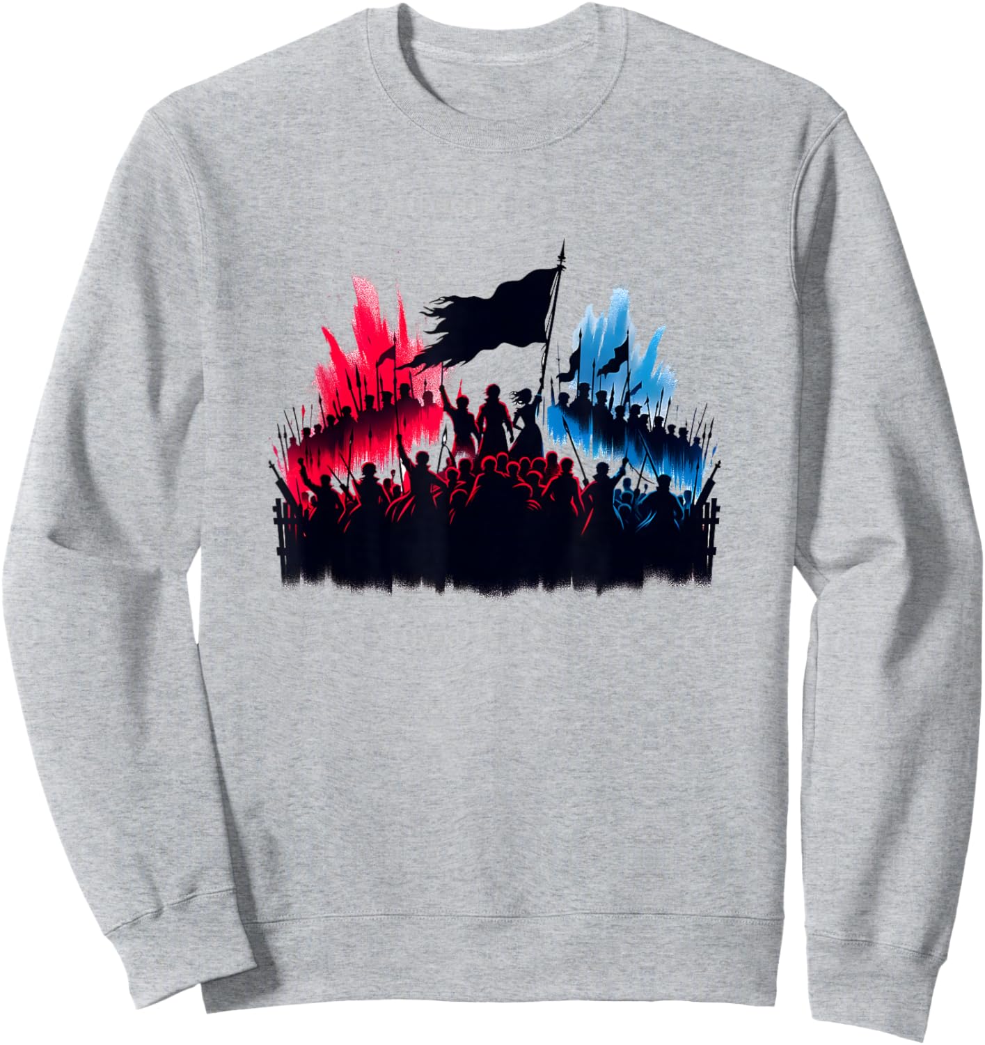 Les Mis French Revolution Strength Sweatshirt - Sweatshirt | Ash