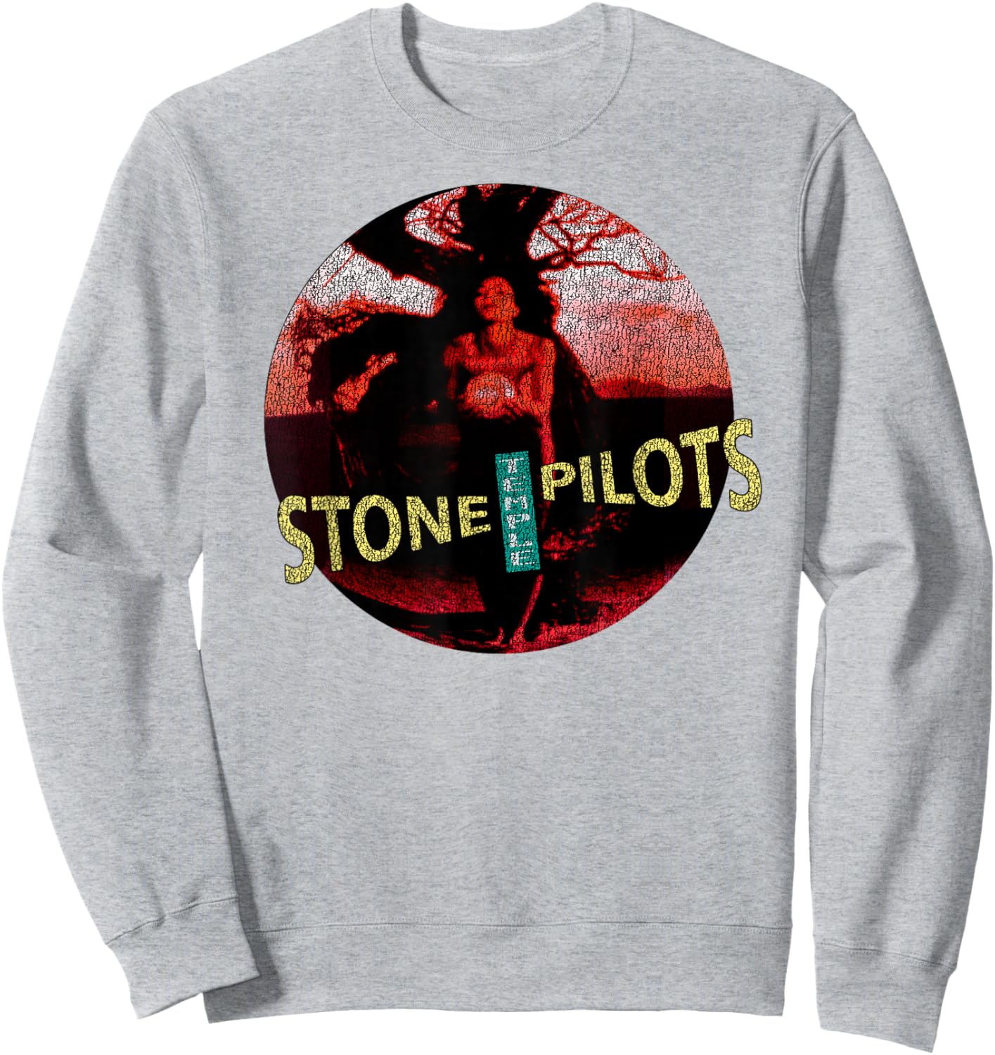 Stone Temple Pilots – Core Circle on Silver Sweatshirt - Sweatshirt | Ash