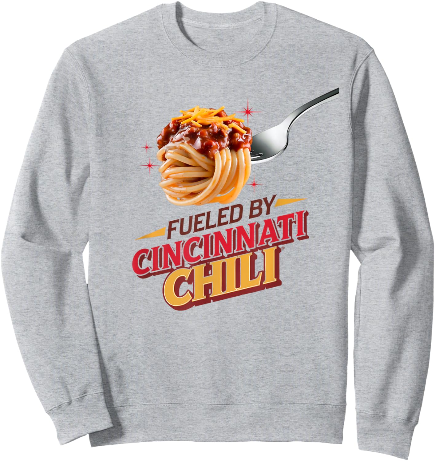 Cincinnati Chili - Iconic Ohio Comfort Food Design Sweatshirt - Sweatshirt | Ash