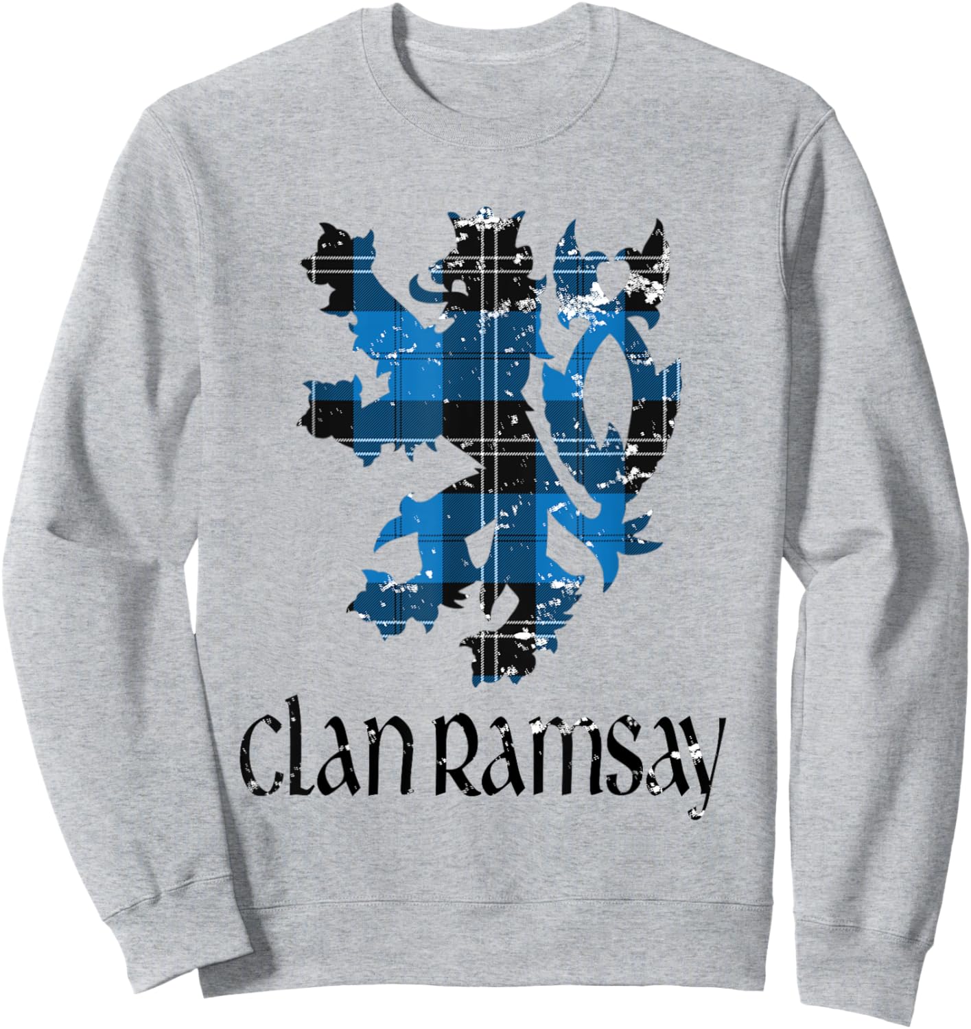 Clan Ramsay Tartan Scottish Family Name Scotland Pride Sweatshirt - Sweatshirt | Ash