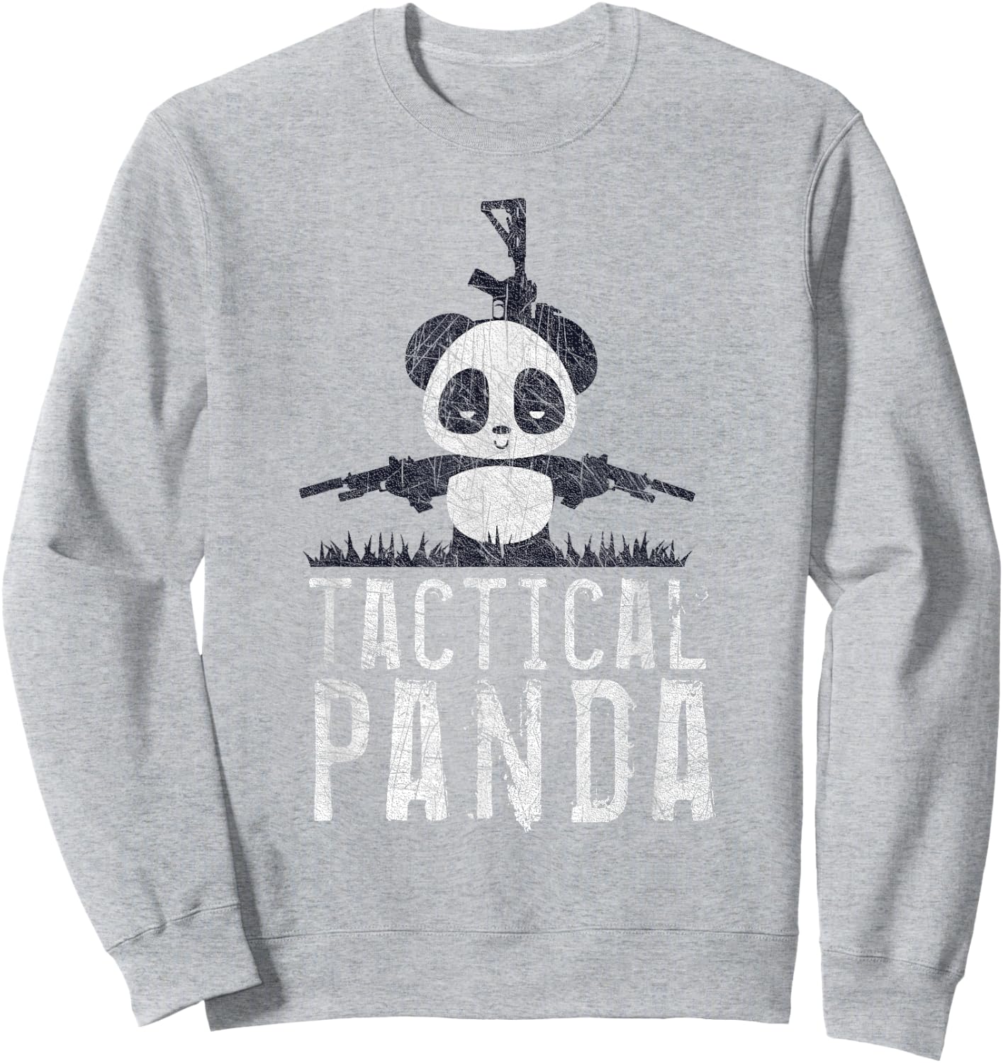 Panda , Battle Panda Bear, Gift Sweatshirt - Sweatshirt | Ash