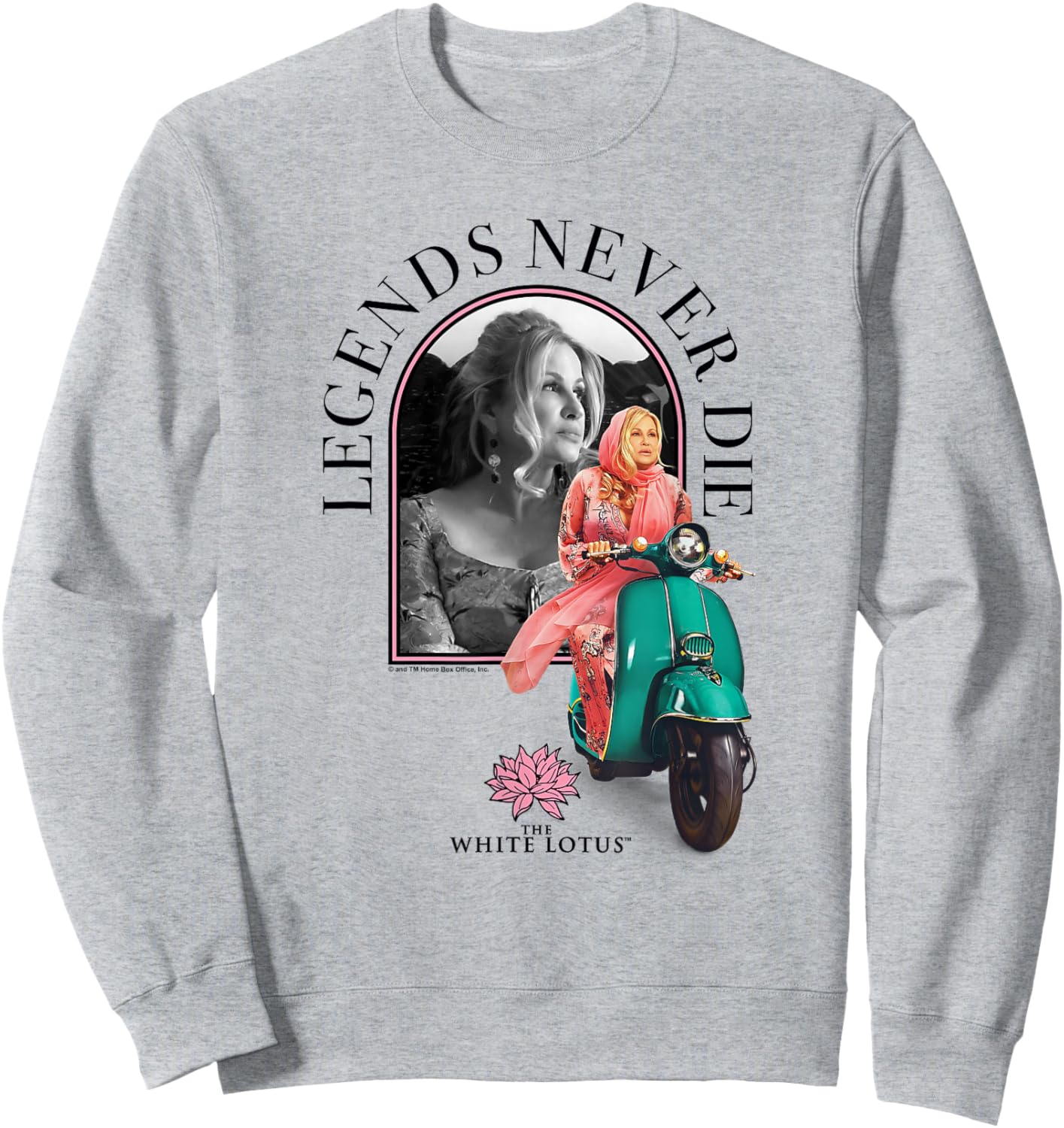 Legends Never Die , grey, S Sweatshirt - Sweatshirt | Ash