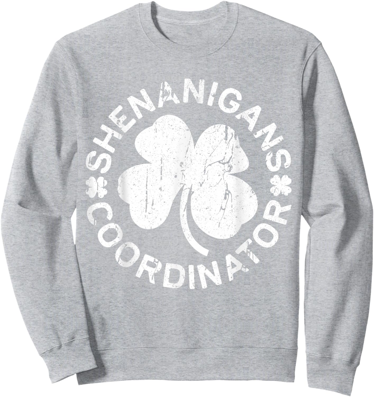 Shenanigans Coordinator Shirt Men Women Kids St Patricks Day Sweatshirt - Sweatshirt | Ash