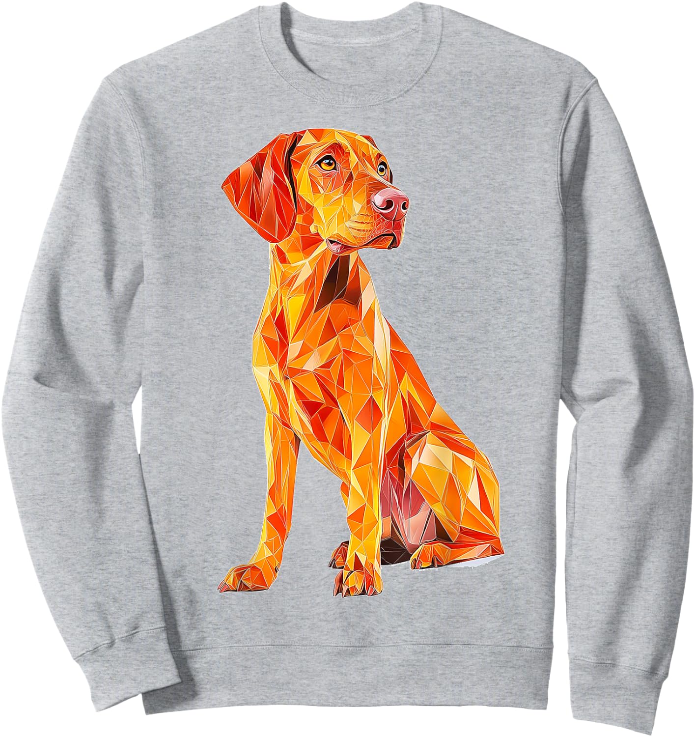 Hungarian Vizsla Dog Graphic Pet Hungarian Vizsla Sweatshirt - Sweatshirt | Ash