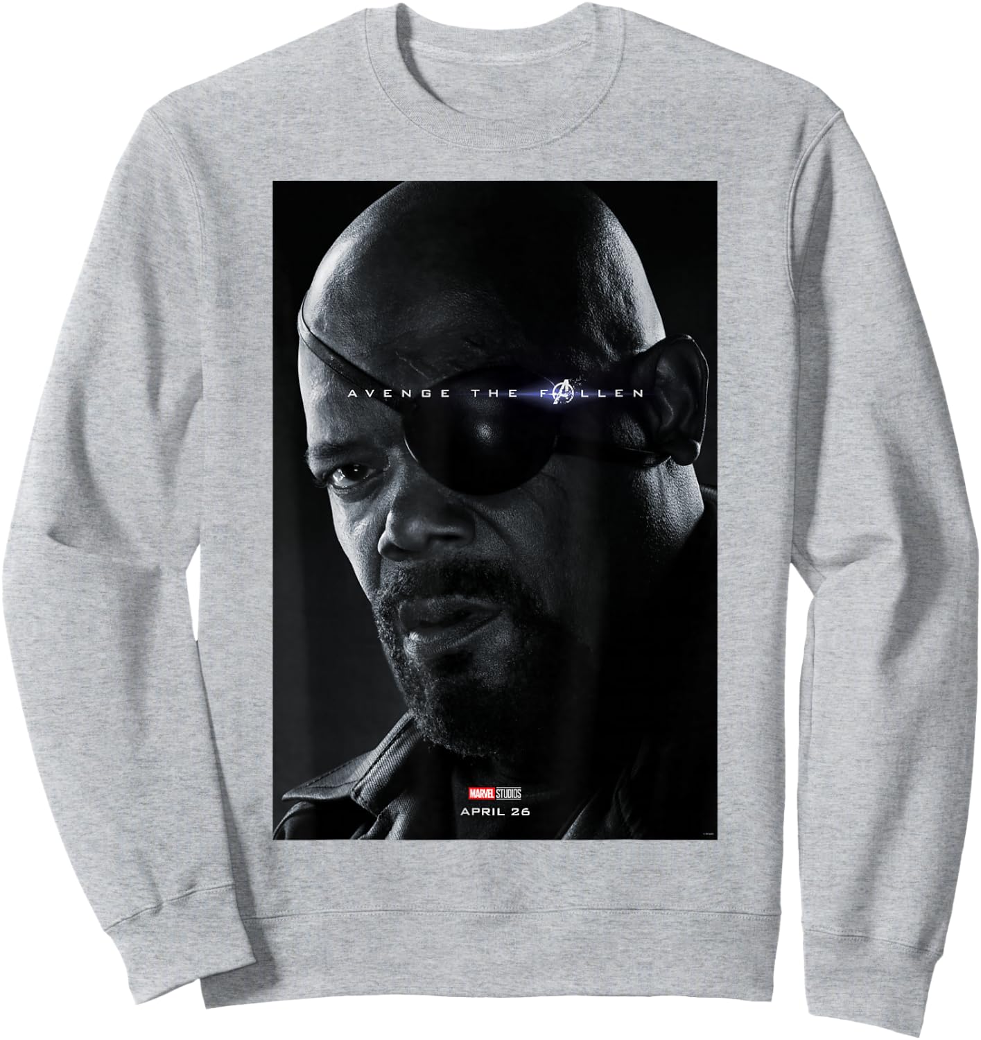 Marvel Avengers Endgame Nick Fury Avenge The Fallen Sweatshirt - Sweatshirt | Ash