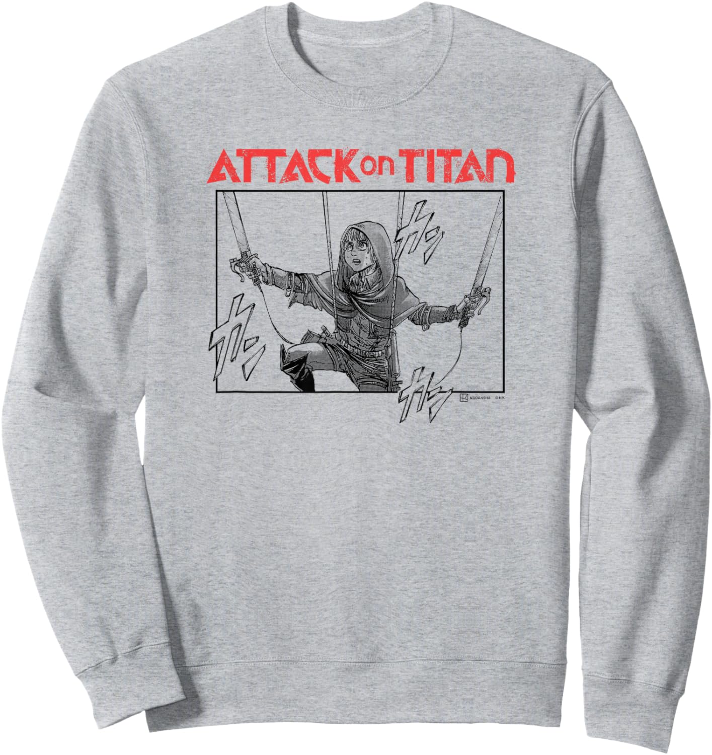 Attack on Titan Armin Arlet Survey Corps Manga Portrait Sweatshirt - Sweatshirt | Ash