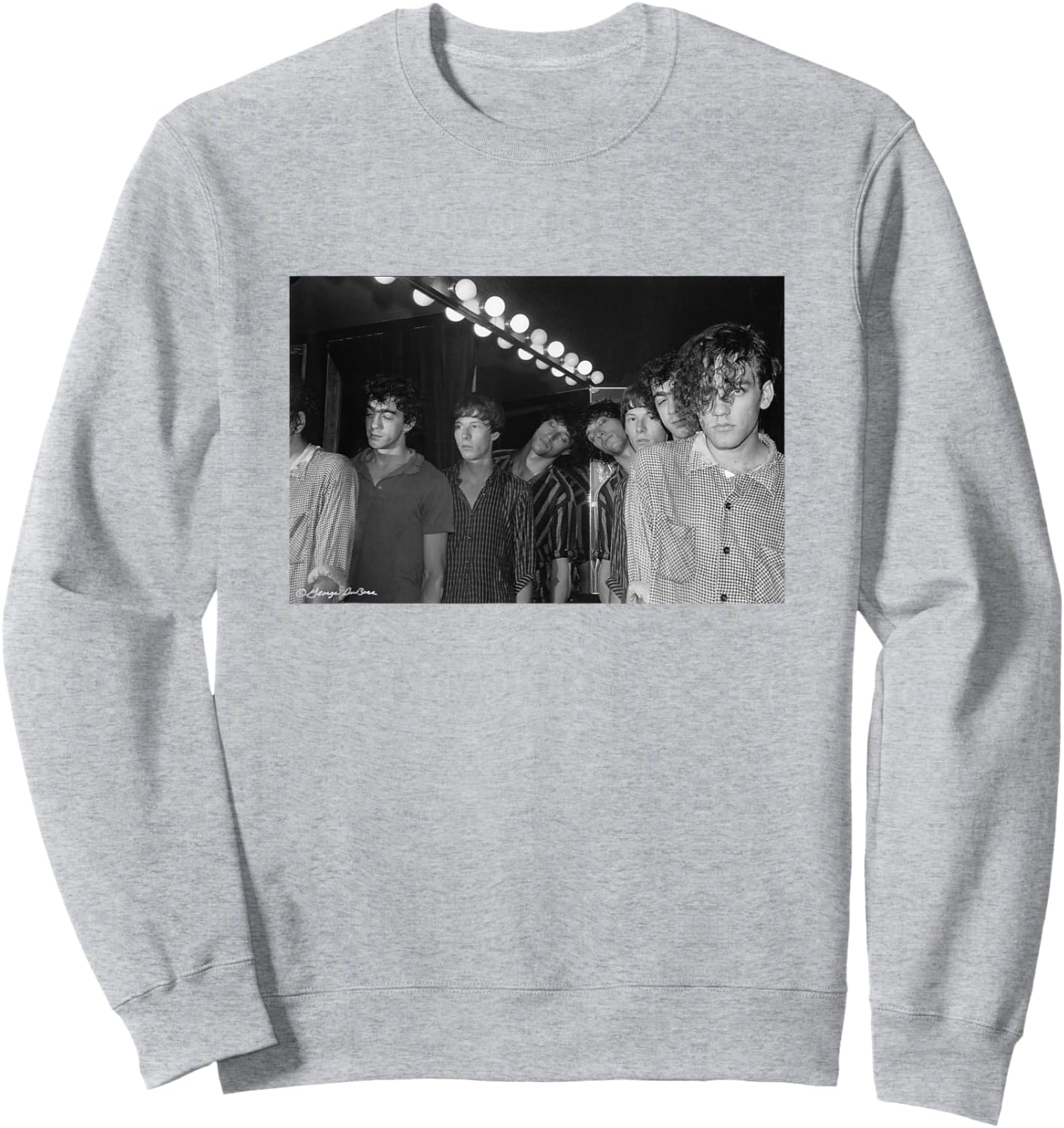 REM Band Portrait by George DuBose Sweatshirt - Sweatshirt | Ash