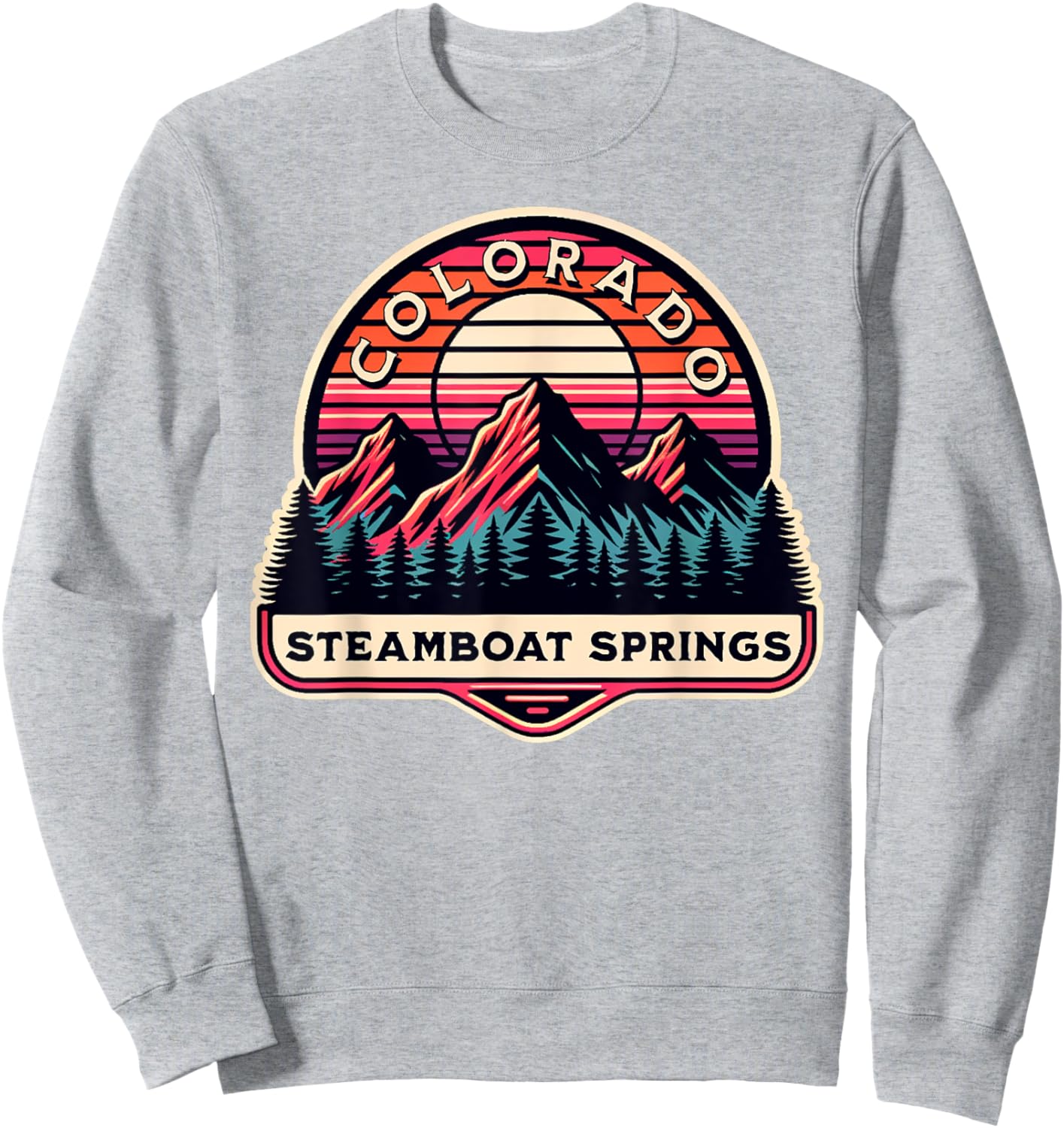 Steamboat Springs Sweatshirt - Sweatshirt | Ash