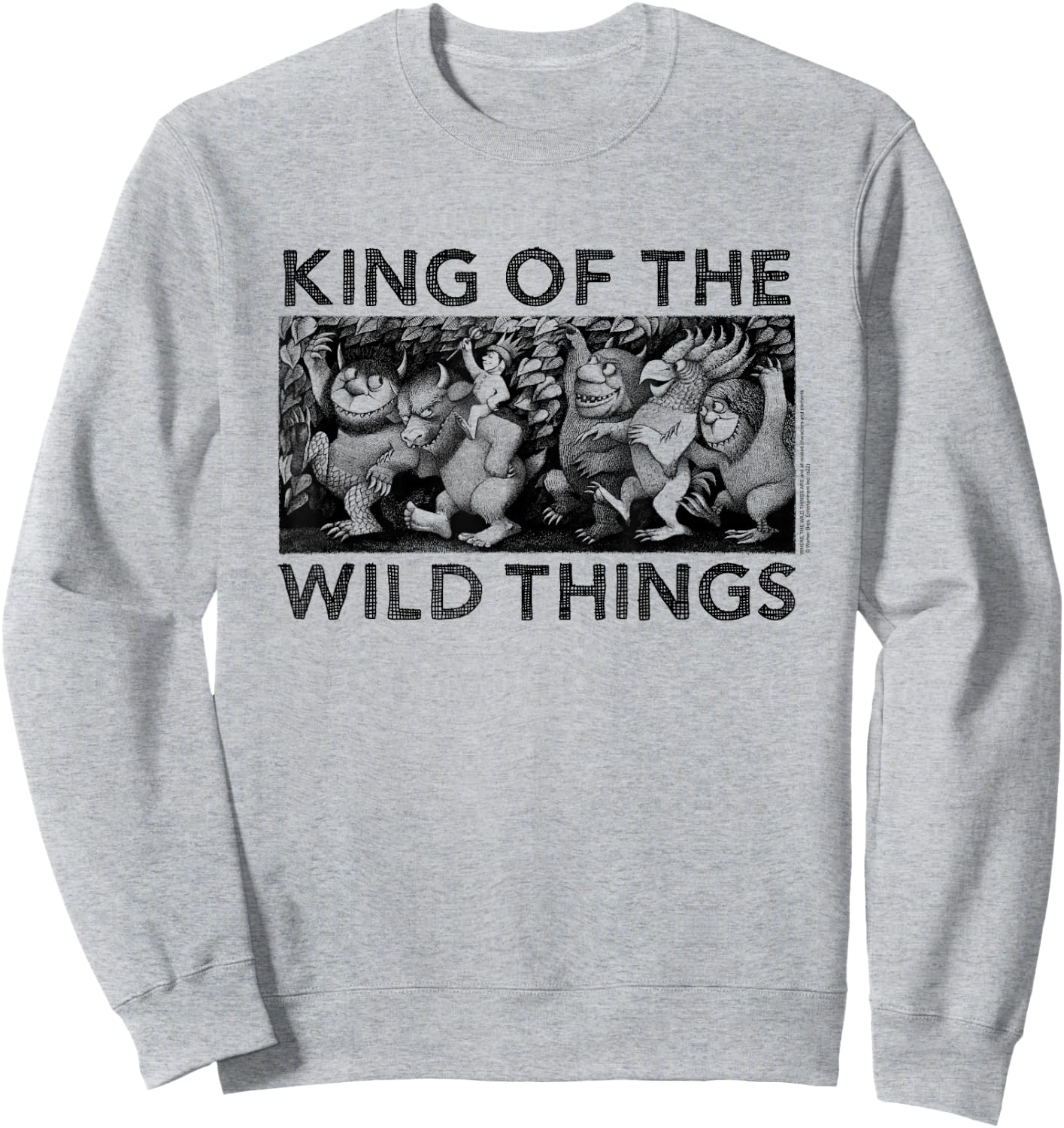 Where the Wild Things Are King of the Wild Things Sweatshirt - Sweatshirt | Ash