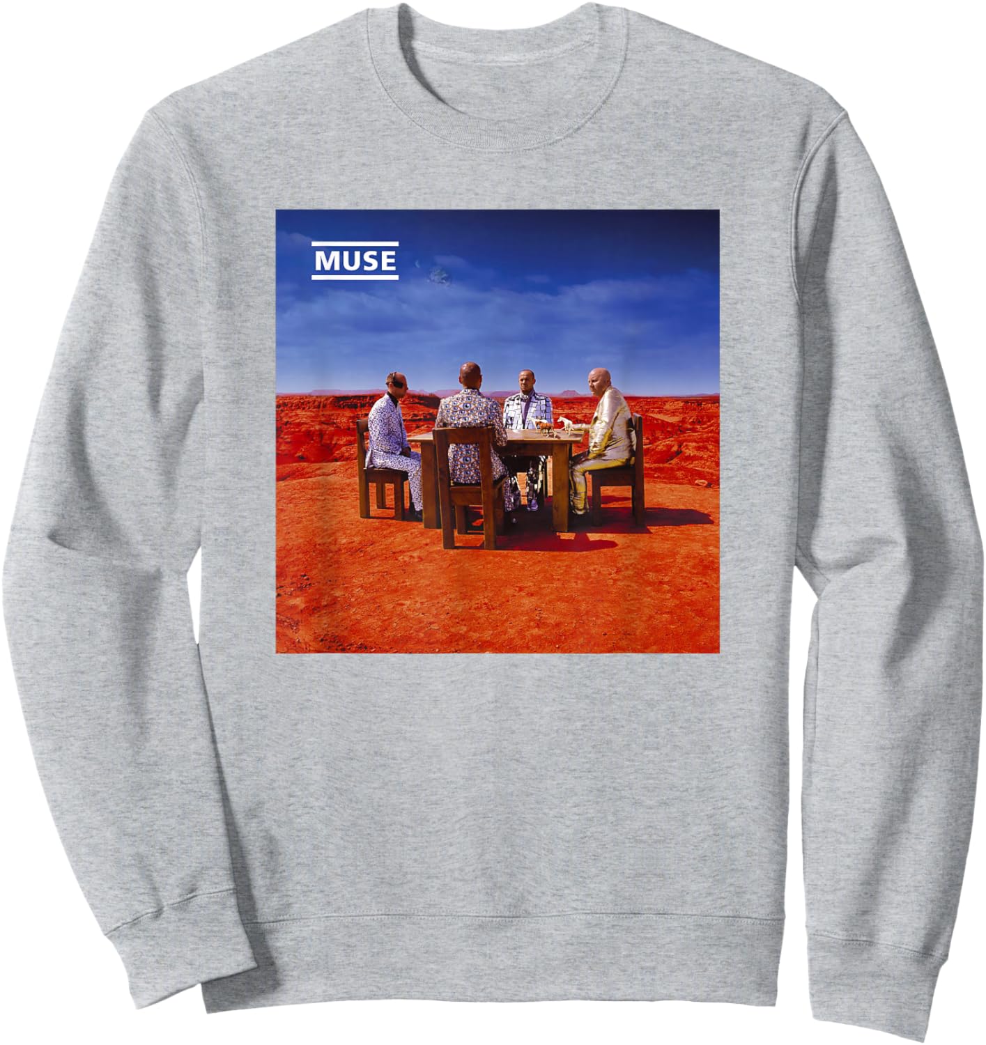 Muse Black Holes And Revelations Album Art Sweatshirt - Sweatshirt | Ash