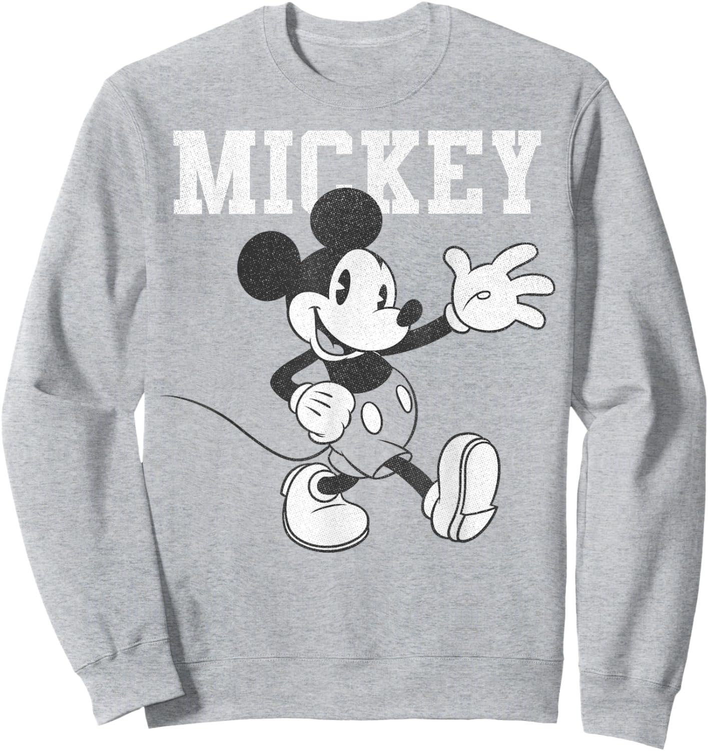 Disney Mickey And Friends Mickey Classic Red Short , Red, S Sweatshirt - Sweatshirt | Ash