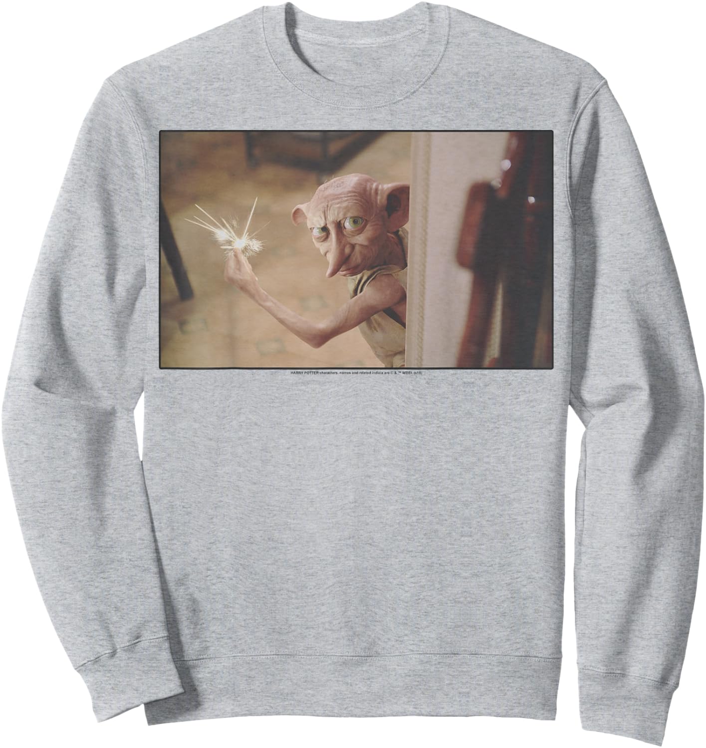 Harry Potter Dobby Snap Portrait Sweatshirt - Sweatshirt | Ash