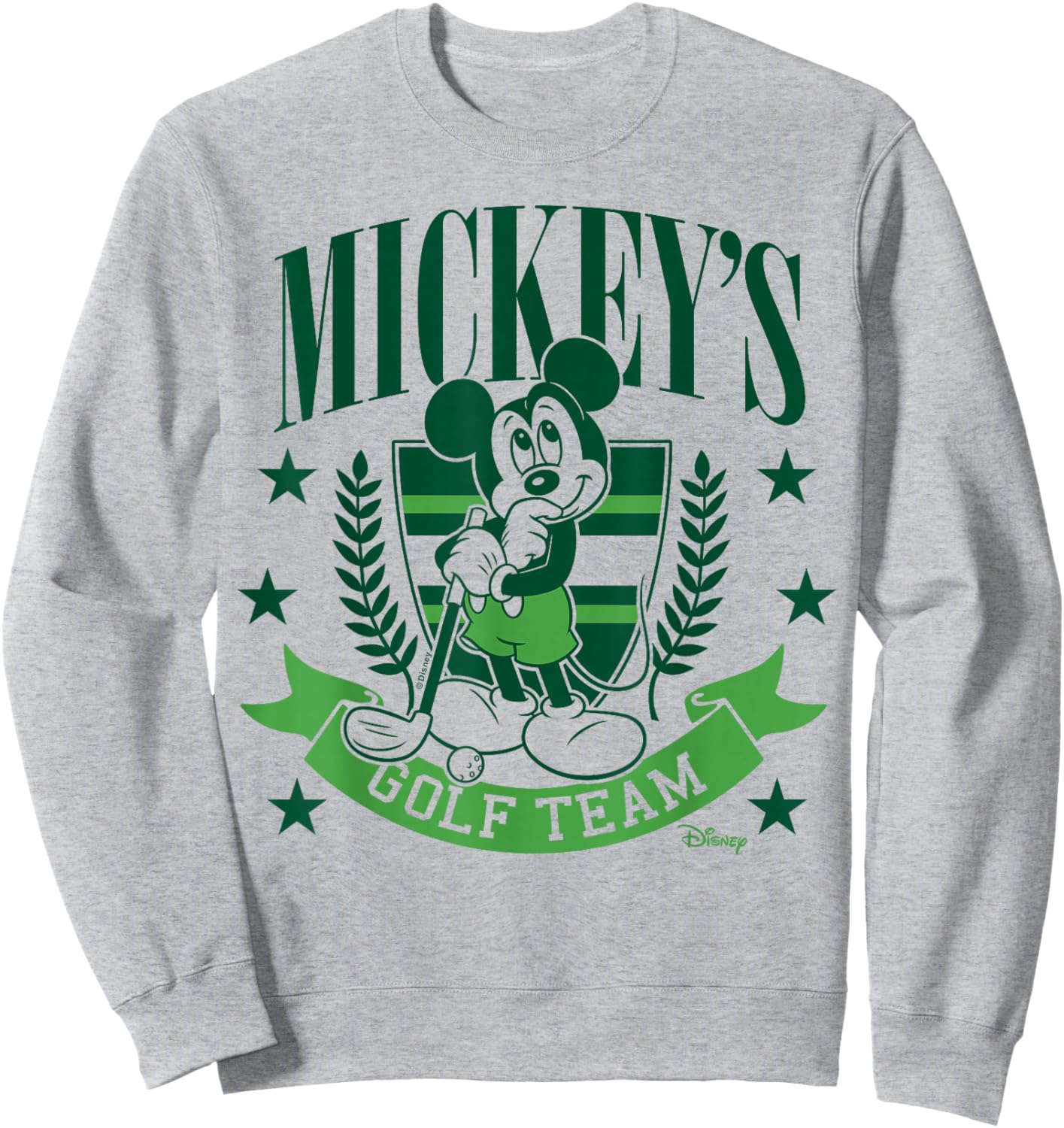 Mickey Mouse - Mickey's Golf Team Sweatshirt - Sweatshirt | Ash