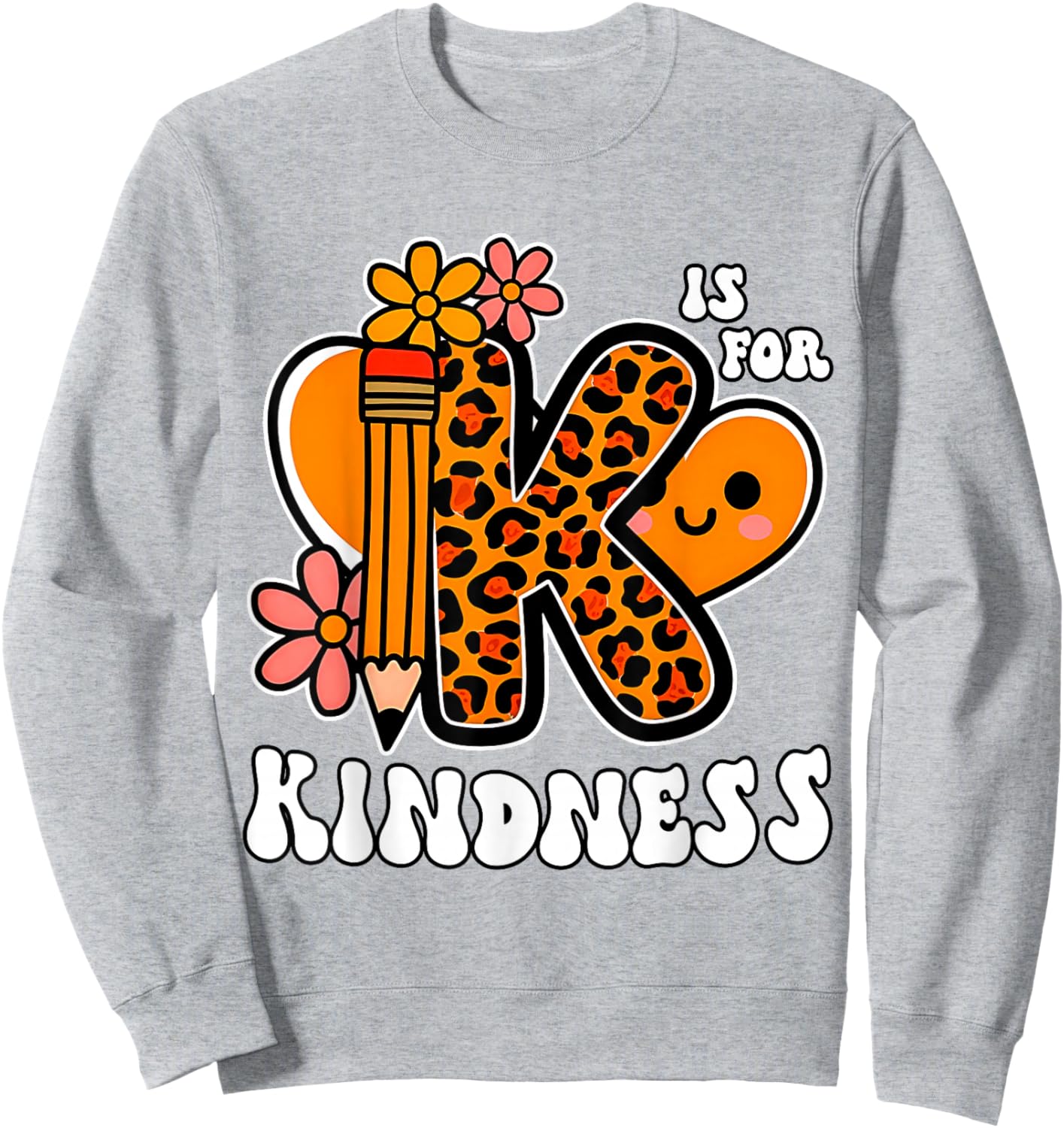 Unity Day Shirt Kindness Orange Teacher Kids Be Kind Sweatshirt - Sweatshirt | Ash