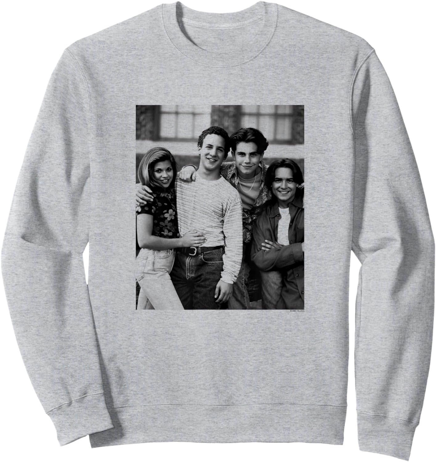Boy Meets World Group Photo Sweatshirt - Sweatshirt | Ash