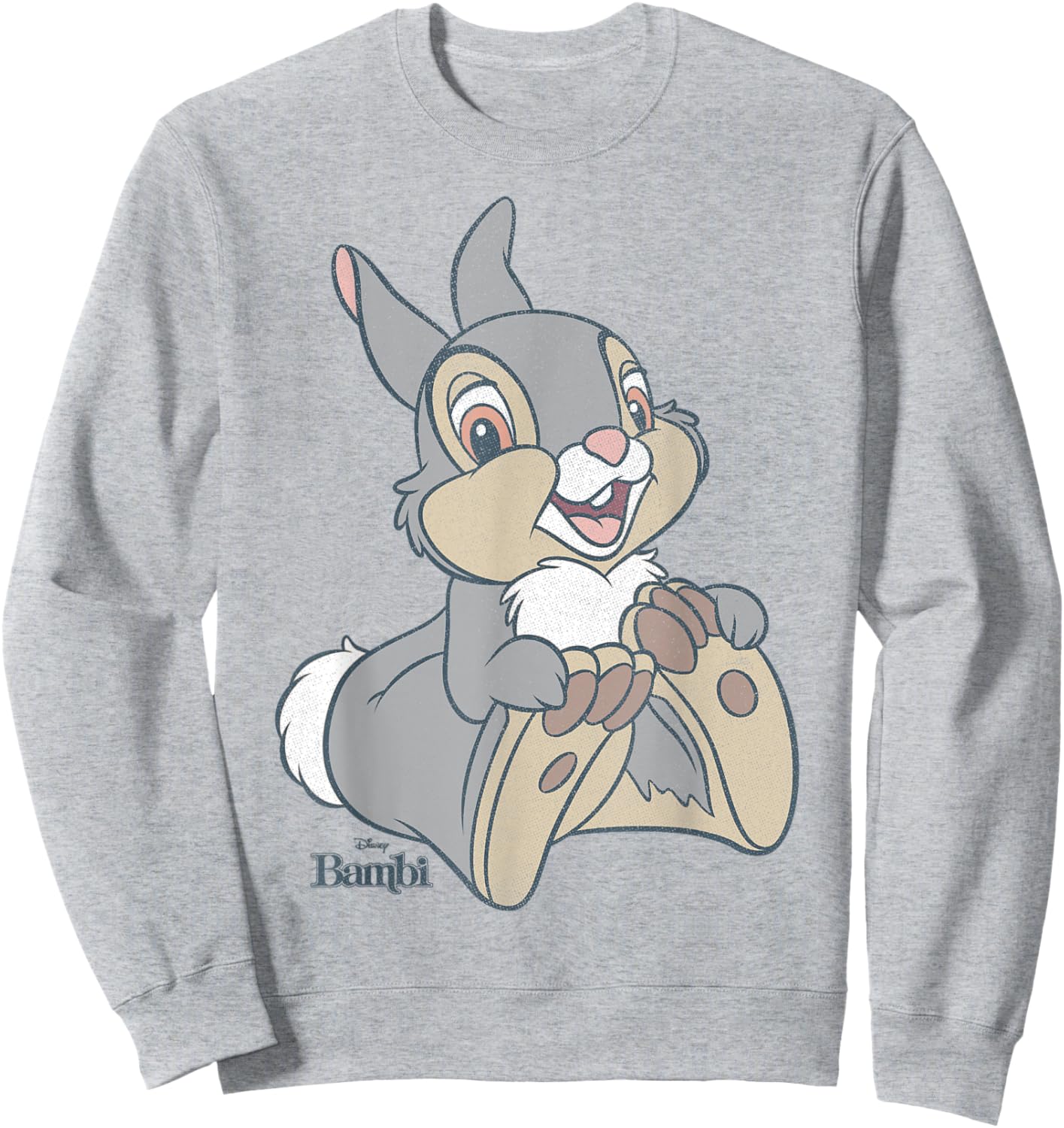 Disney Bambi Thumper Big Portrait Sweatshirt - Sweatshirt | Ash