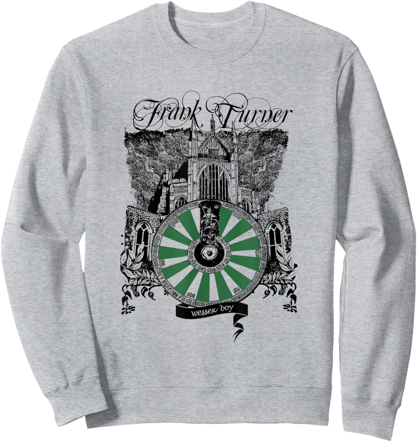 Frank Turner - Wessex Boy - Official Merchandise Sweatshirt - Sweatshirt | Ash